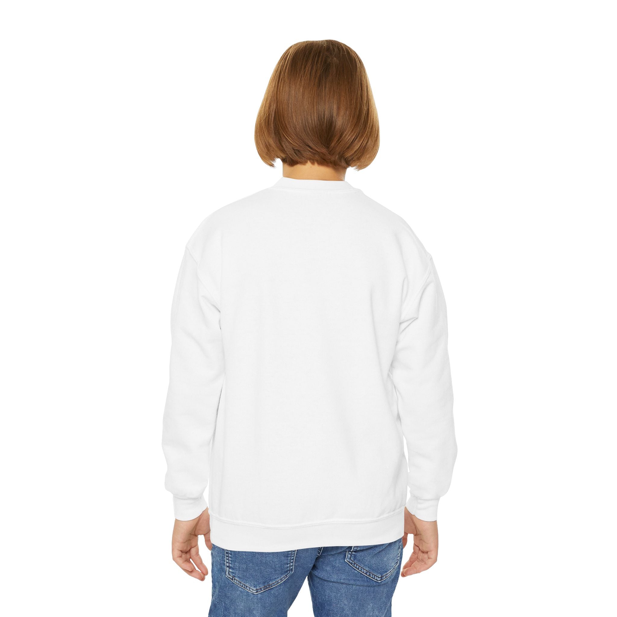 Bee Positive Youth Crewneck Sweatshirt