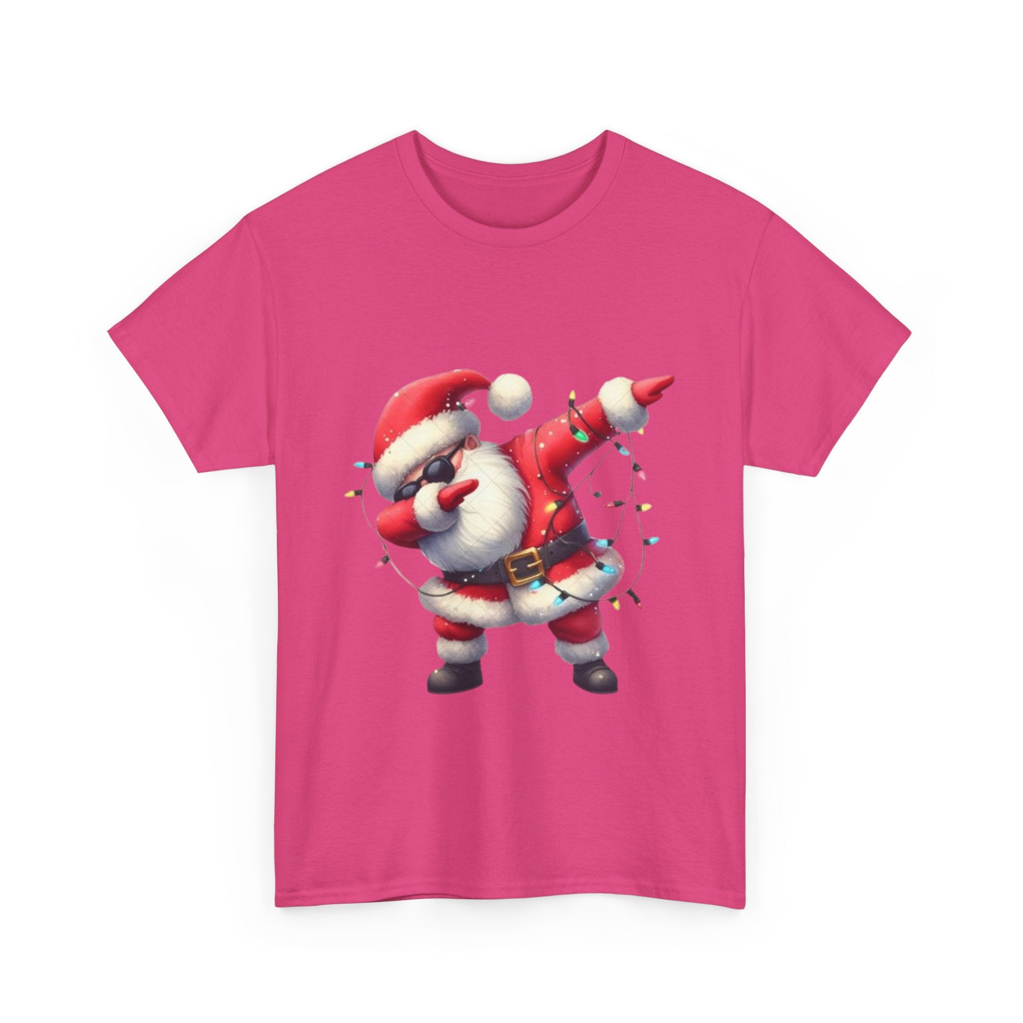 Dabbing Santa Unisex Heavy Cotton T-Shirt