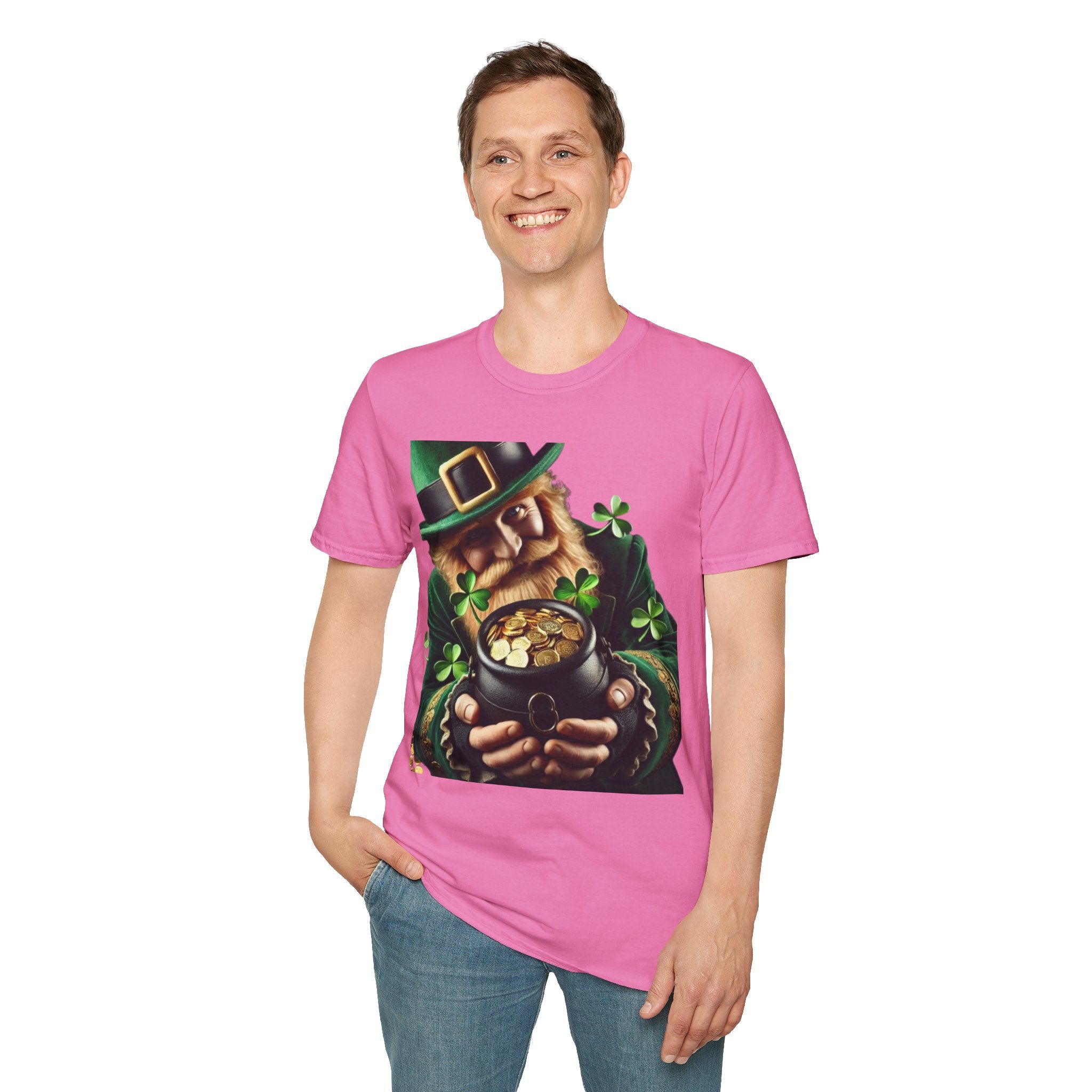 Lucky Leprechaun Unisex Softstyle T-Shirt