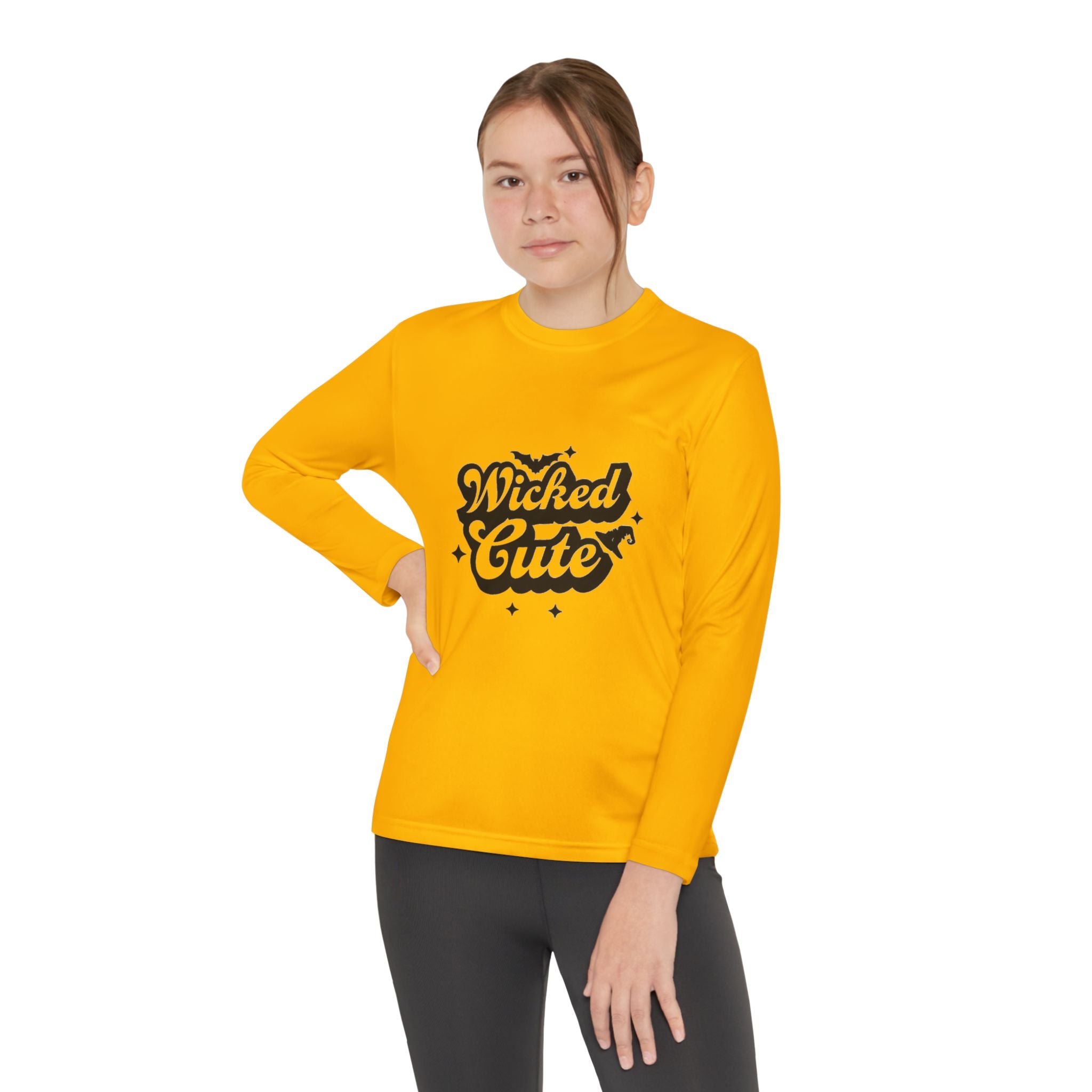 Wicked Cute Youth Competitor Long Sleeve T-Shirt