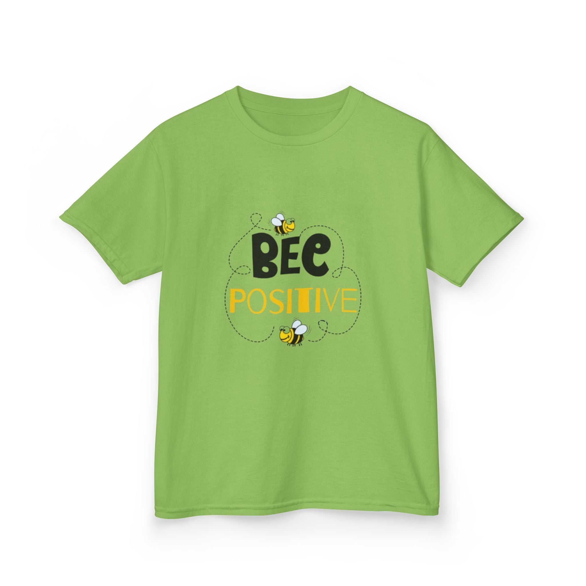Bee Positive Kids Heavy Cotton T-Shirt
