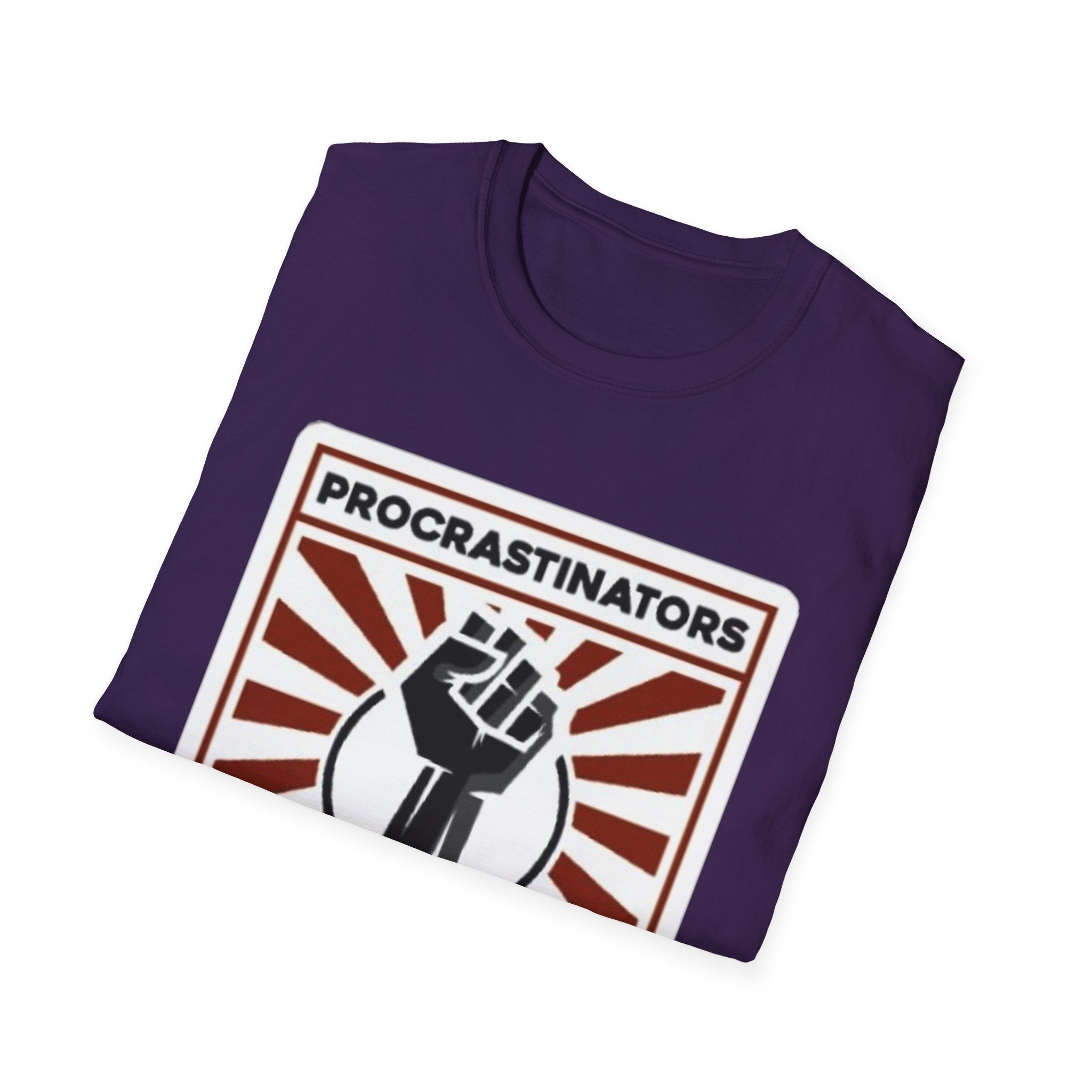 Procrastinators Unite Tomorrow Unisex Softstyle T-Shirt