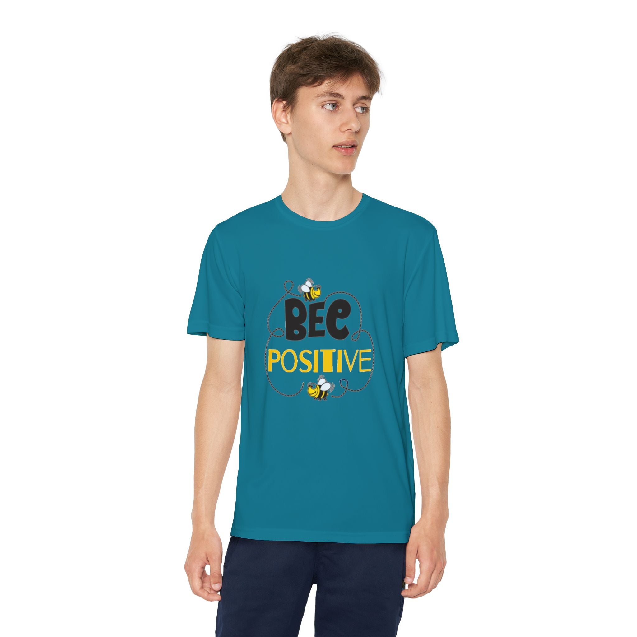Bee Positive Youth Short Sleeve Competitor T-Shirt