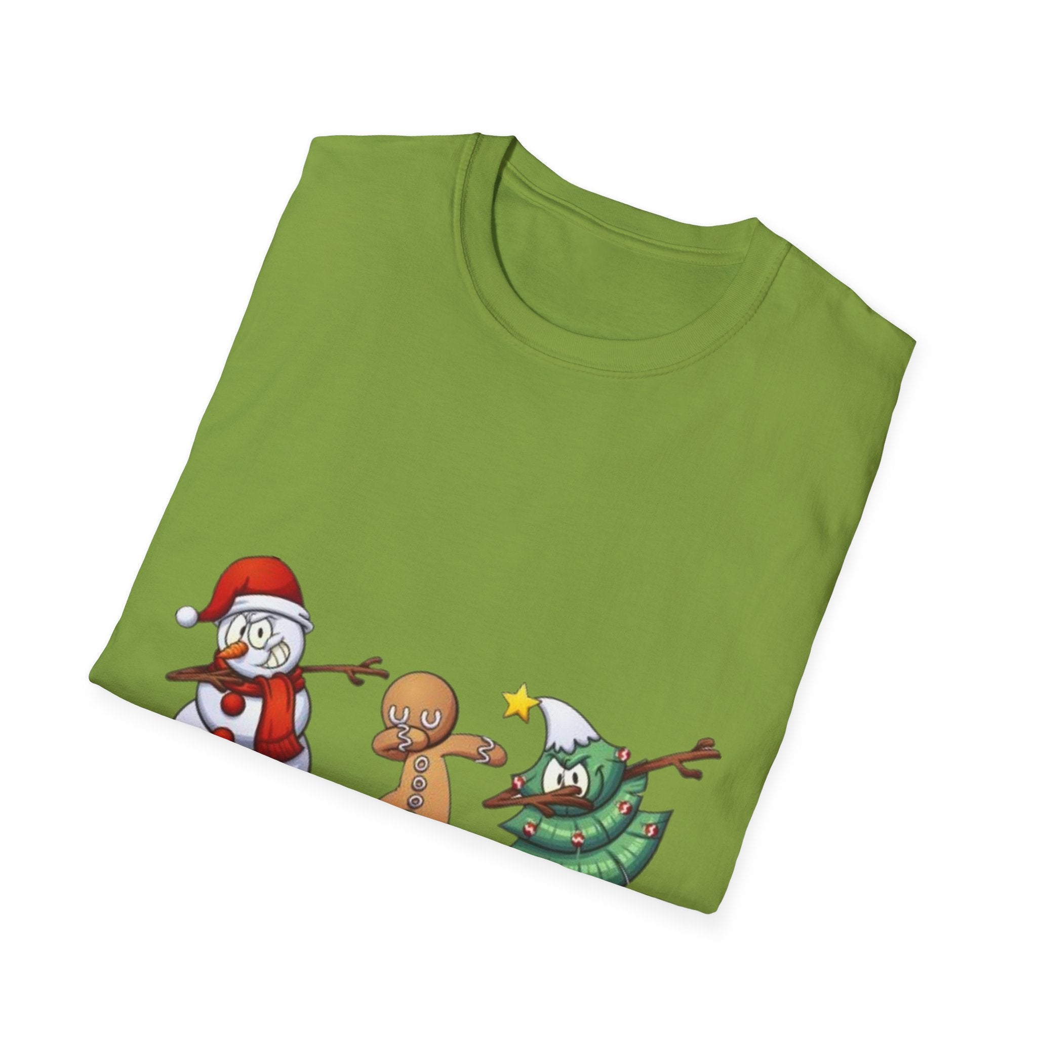 Christmas Dabbing Unisex Softstyle T-Shirt