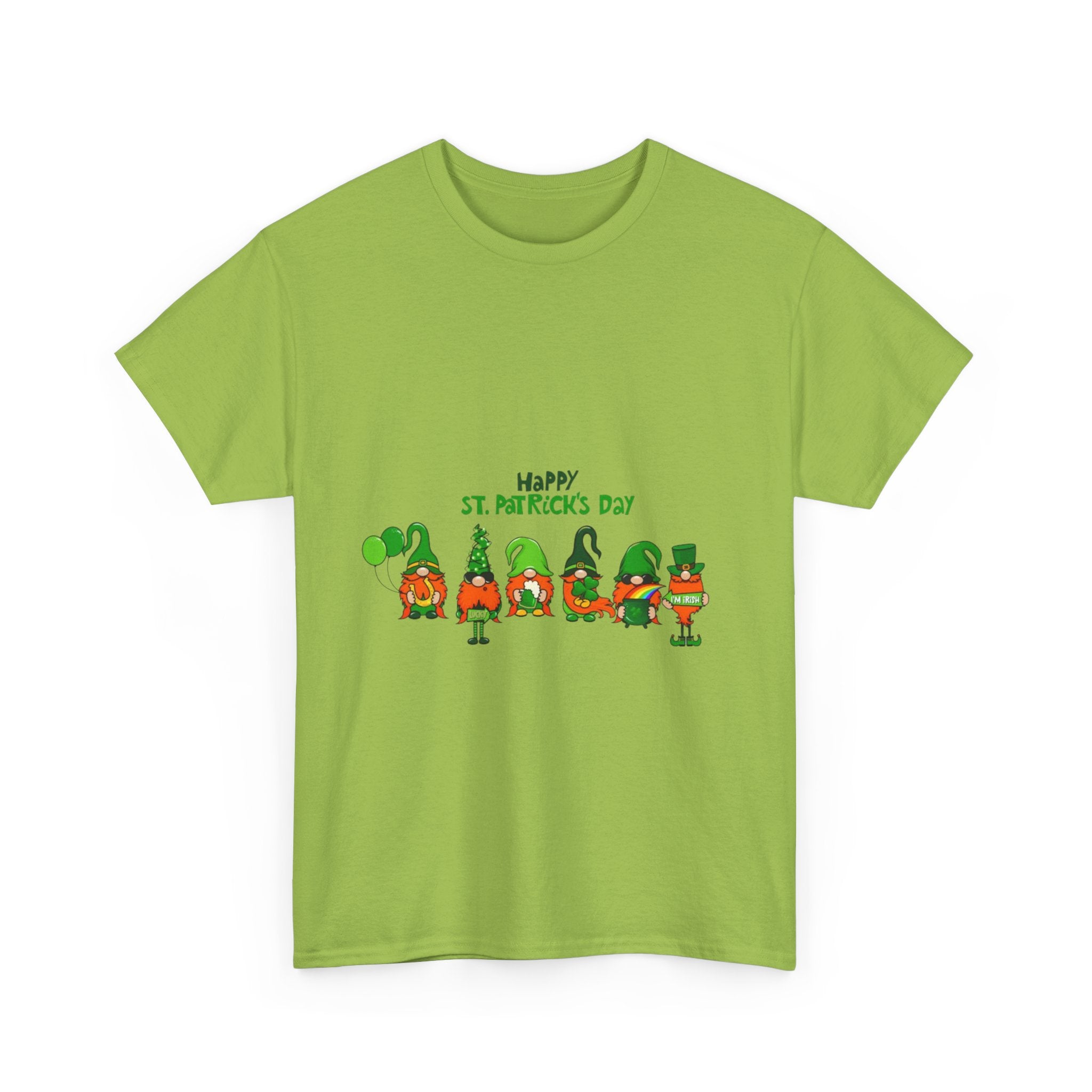Happy St. Patrick's Day Unisex Heavy Cotton T-Shirt