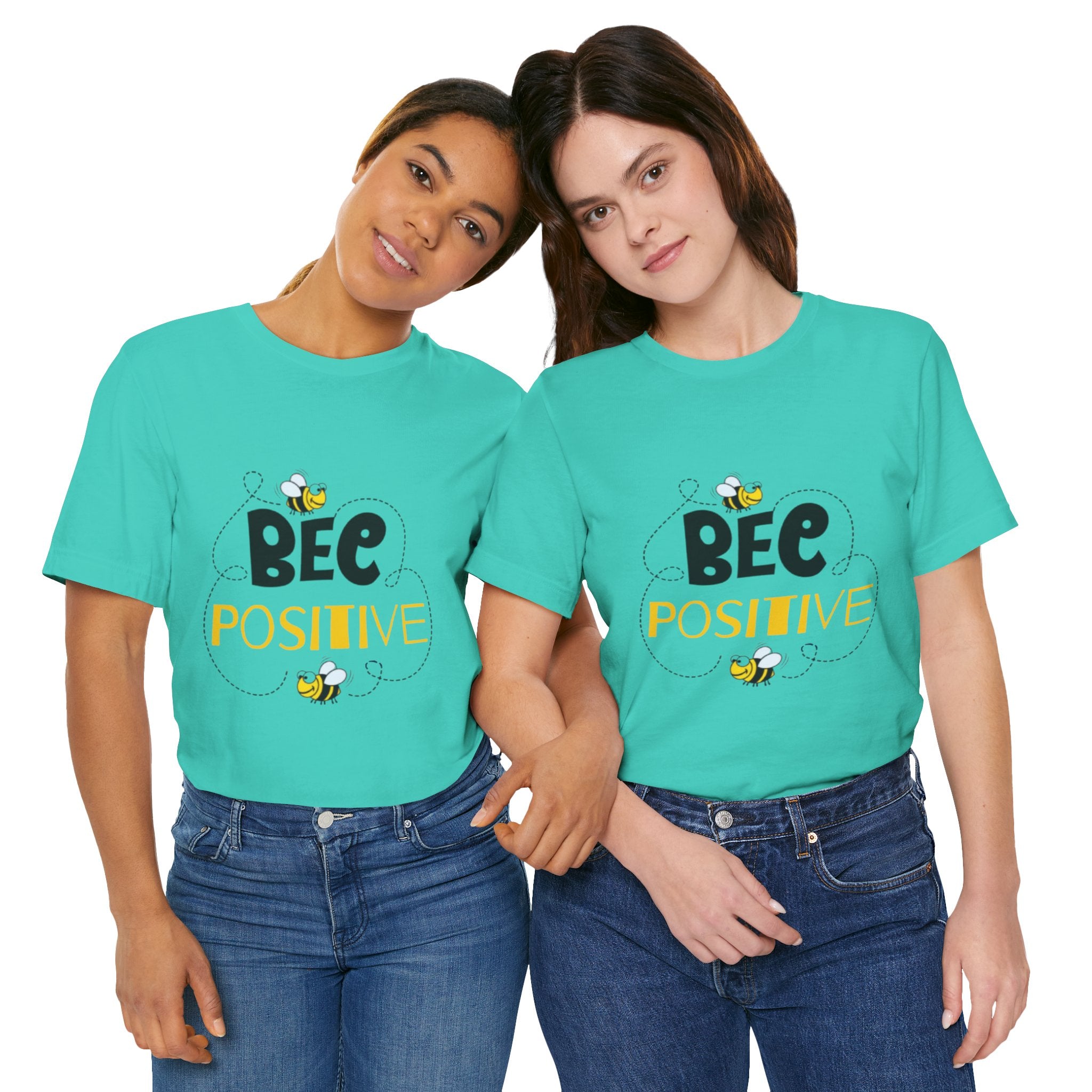 Bee Positive Unisex Jersey Short Sleeve T-Shirt