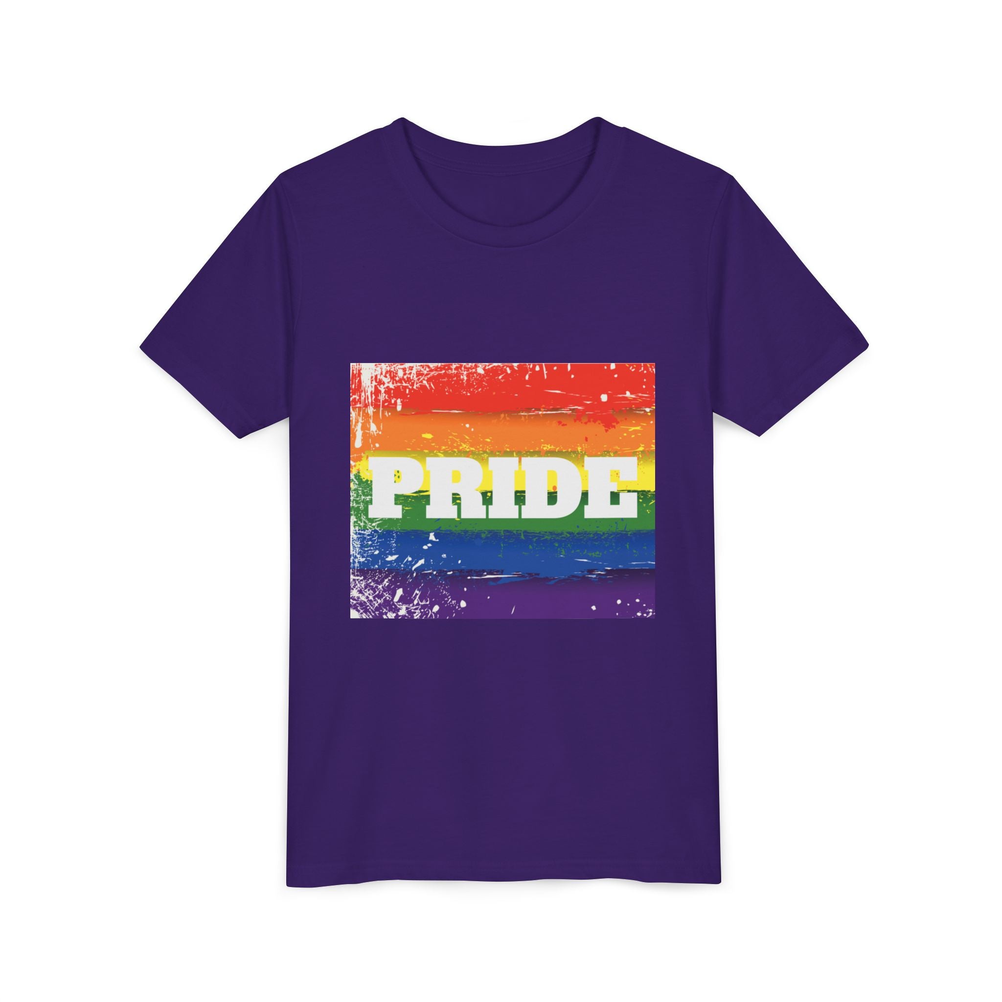 Pride Rainbow Youth Short Sleeve T-Shirt