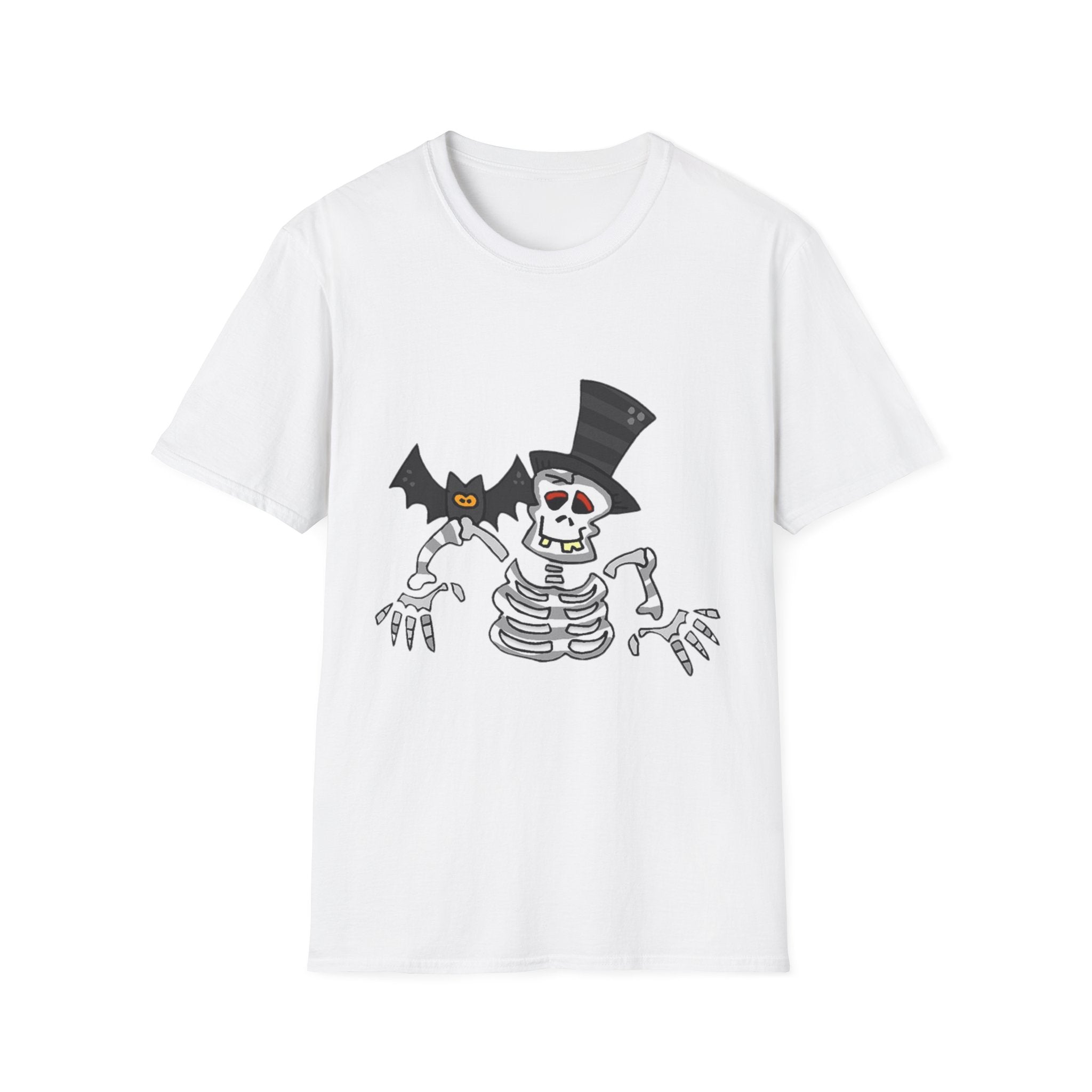 Halloween Skeleton Unisex Softstyle T-Shirt