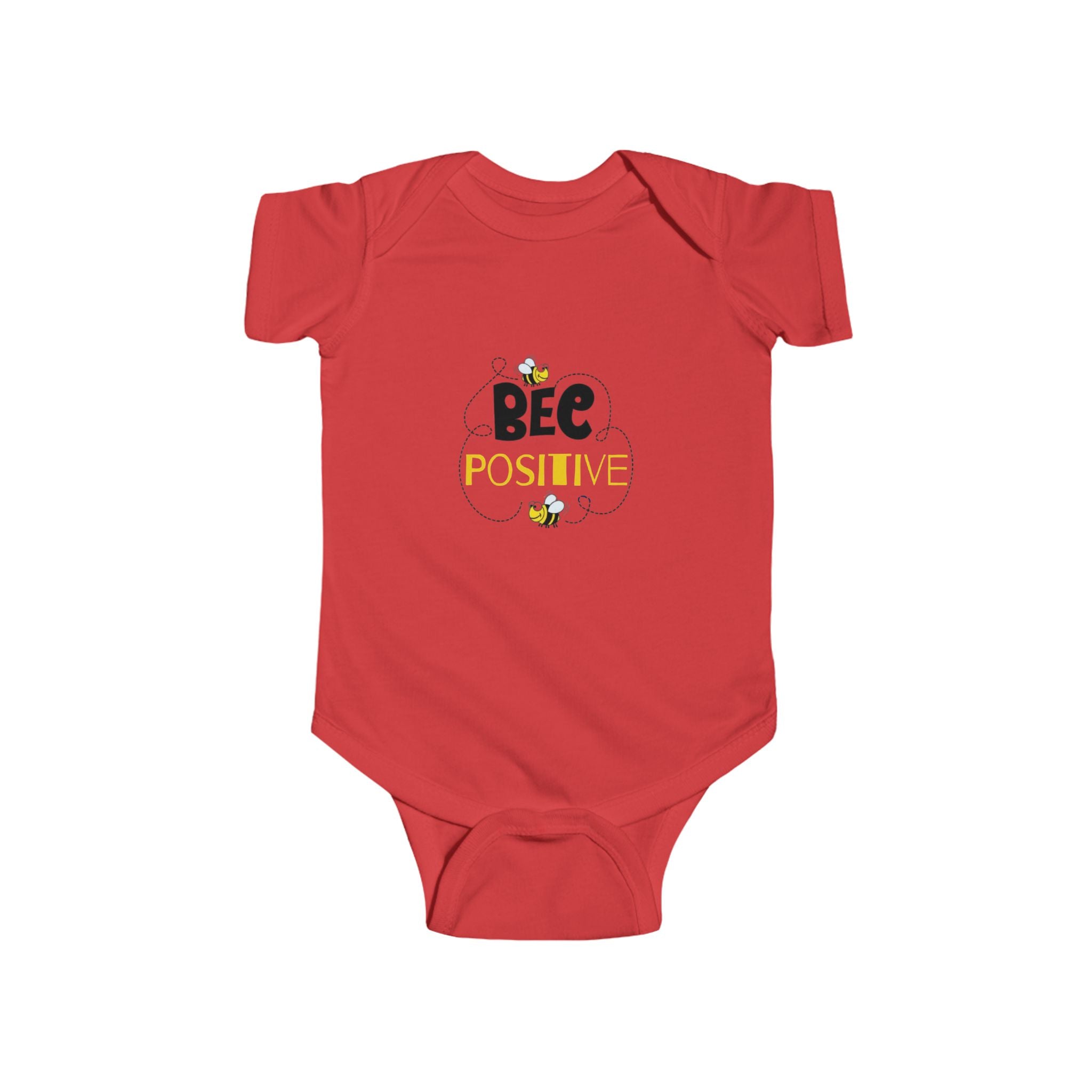 Bee Positive Fine Jersey Infant Bodysuit