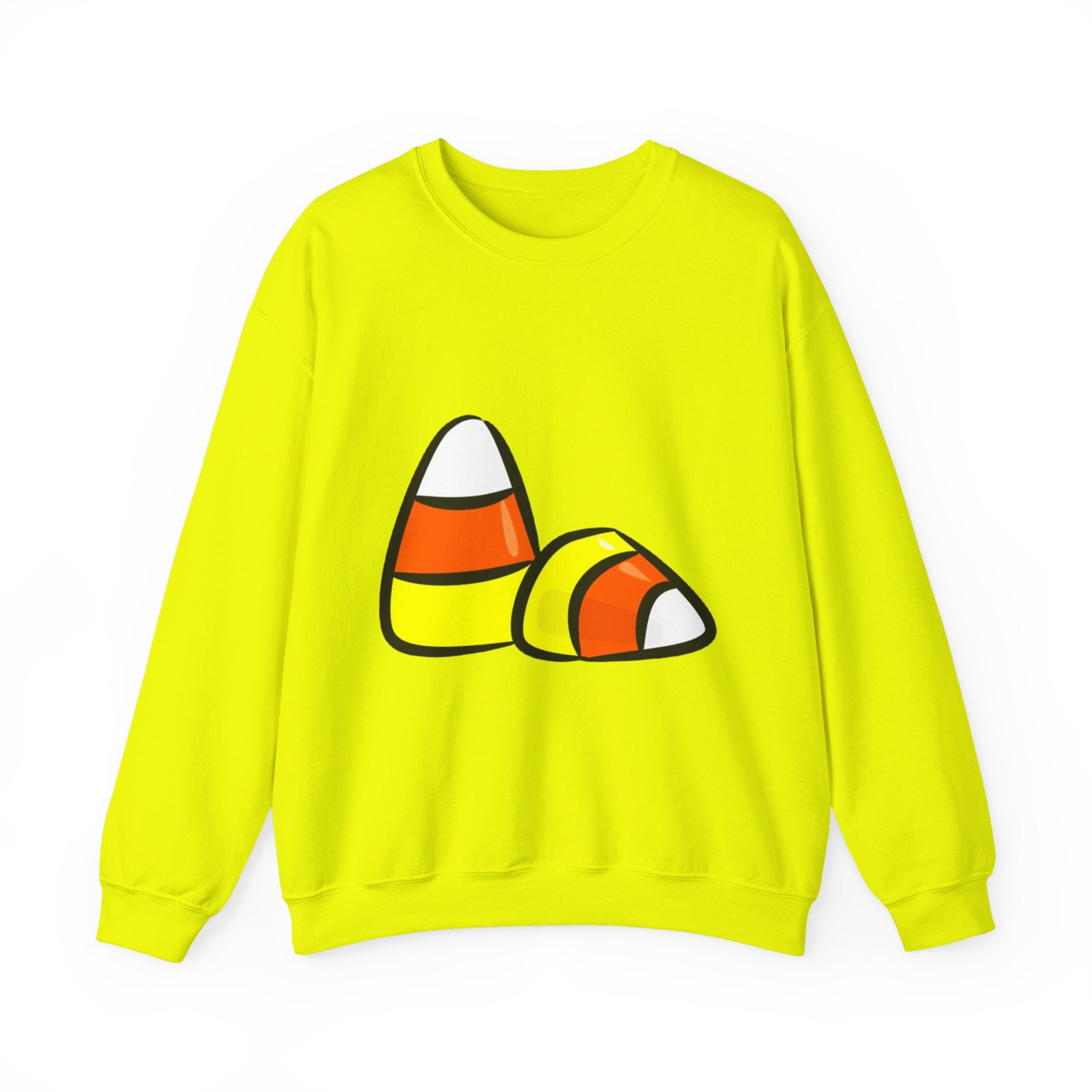 Halloween Candy Corn Unisex Heavy Blend™ Crewneck Sweatshirt