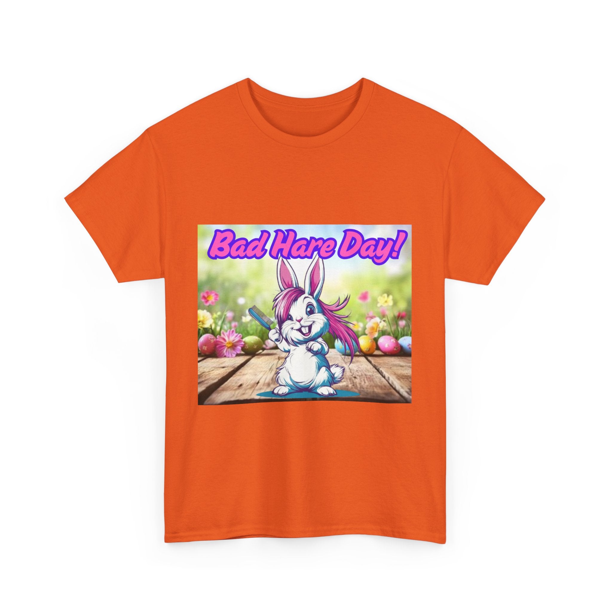 Bad Hare Day Unisex Heavy Cotton T-Shirt