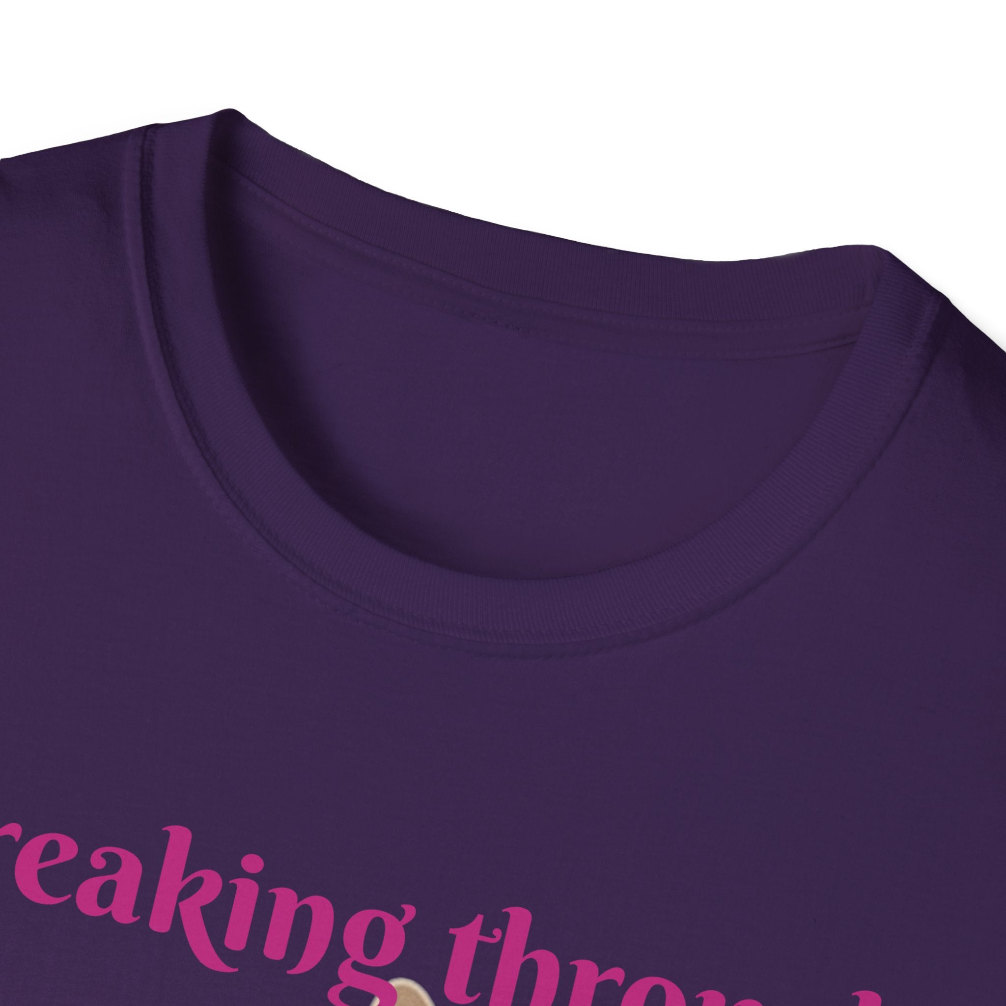 Breaking Through To Bring You Smiles Unisex Softstyle T-Shirt