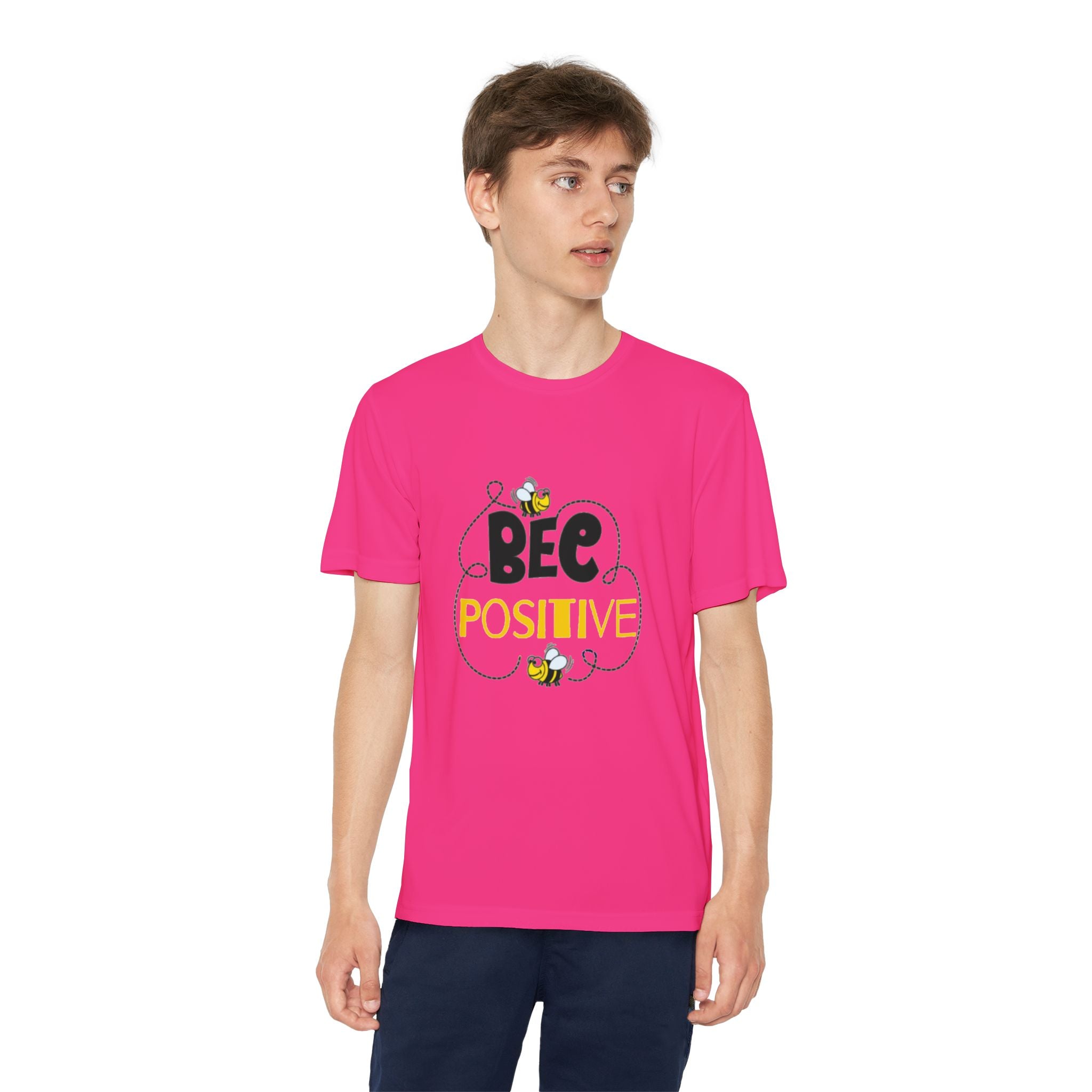 Bee Positive Youth Short Sleeve Competitor T-Shirt