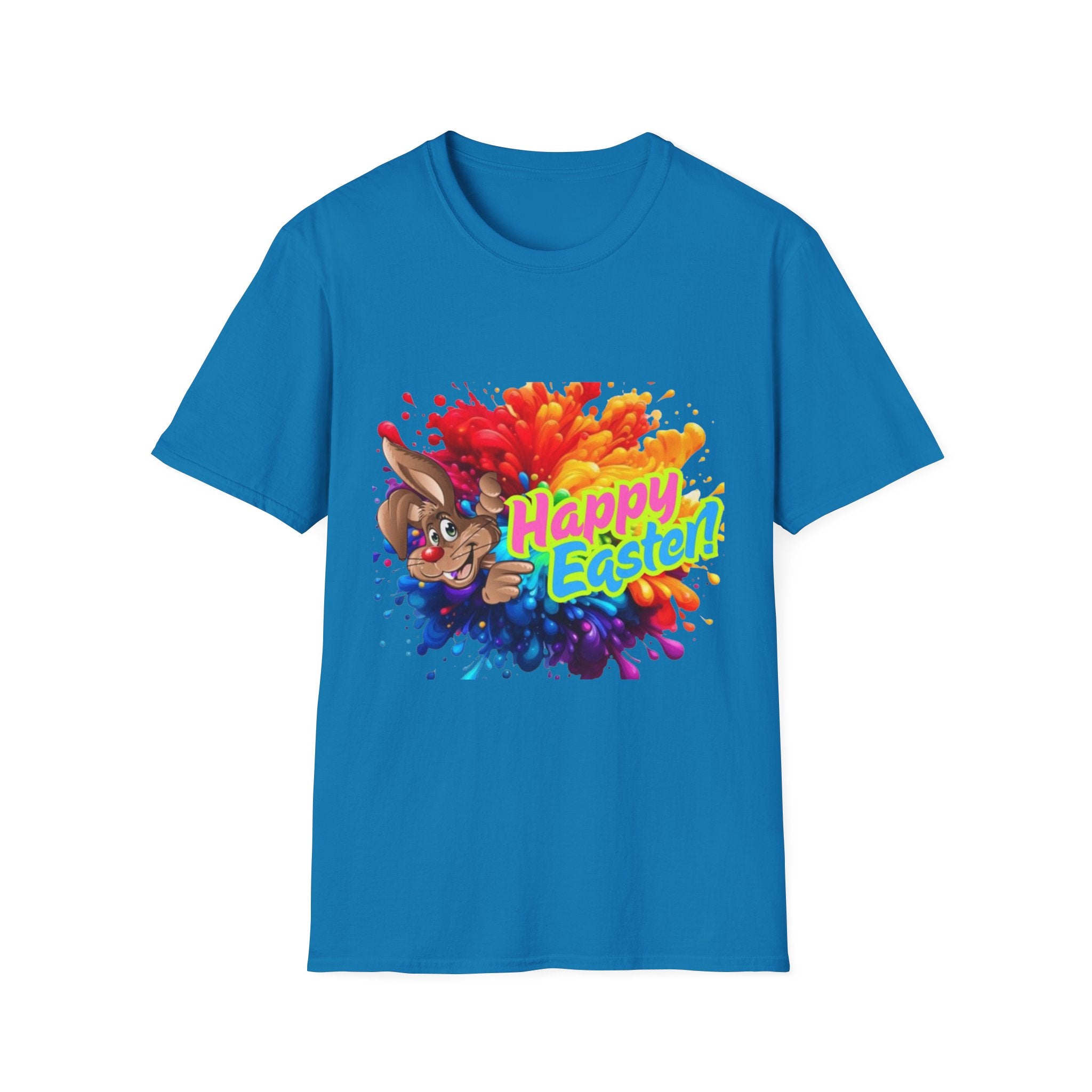 Happy Easter Bunny Unisex Softstyle T-Shirt