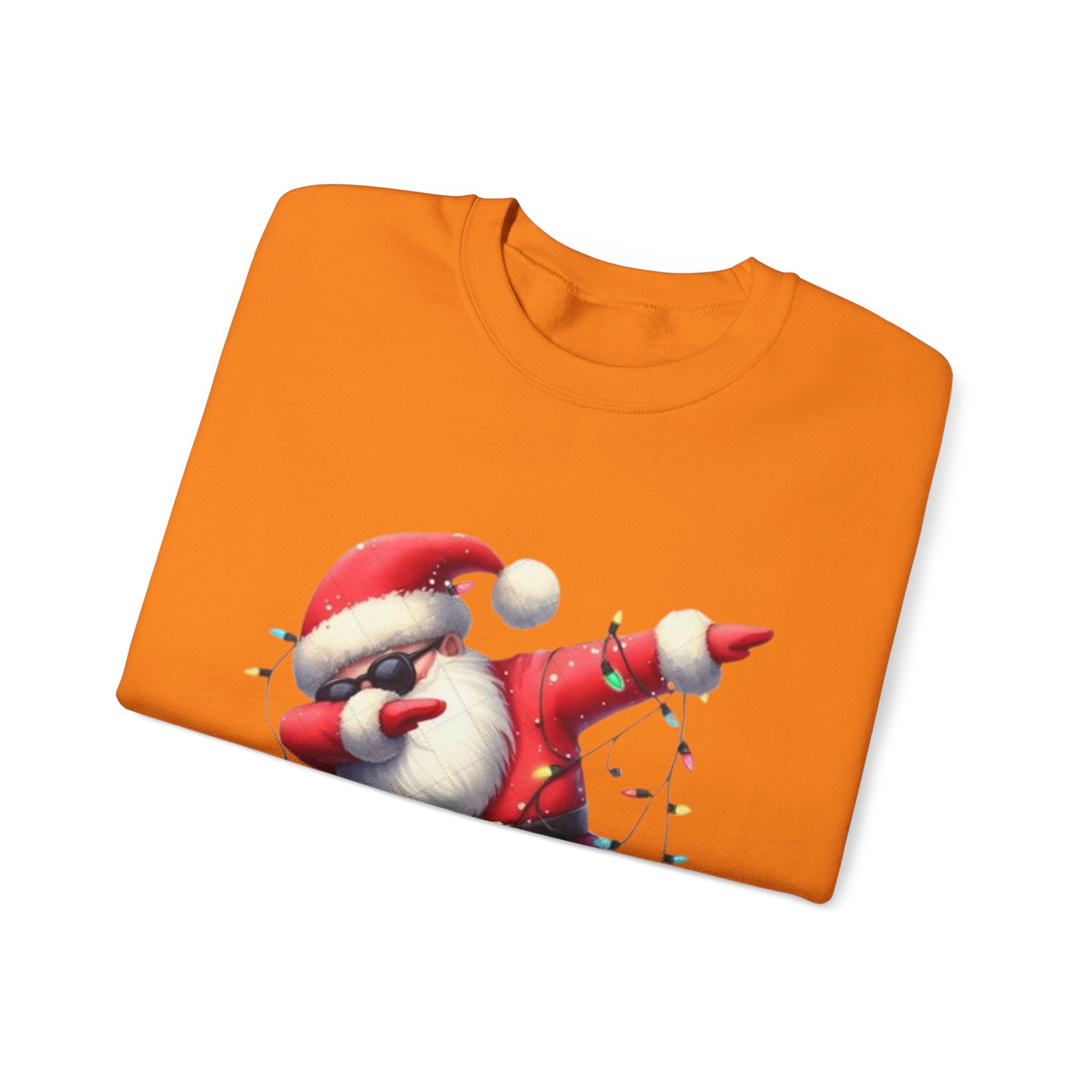Santa Dabbing Unisex Heavy Blend™ Crewneck Sweatshirt