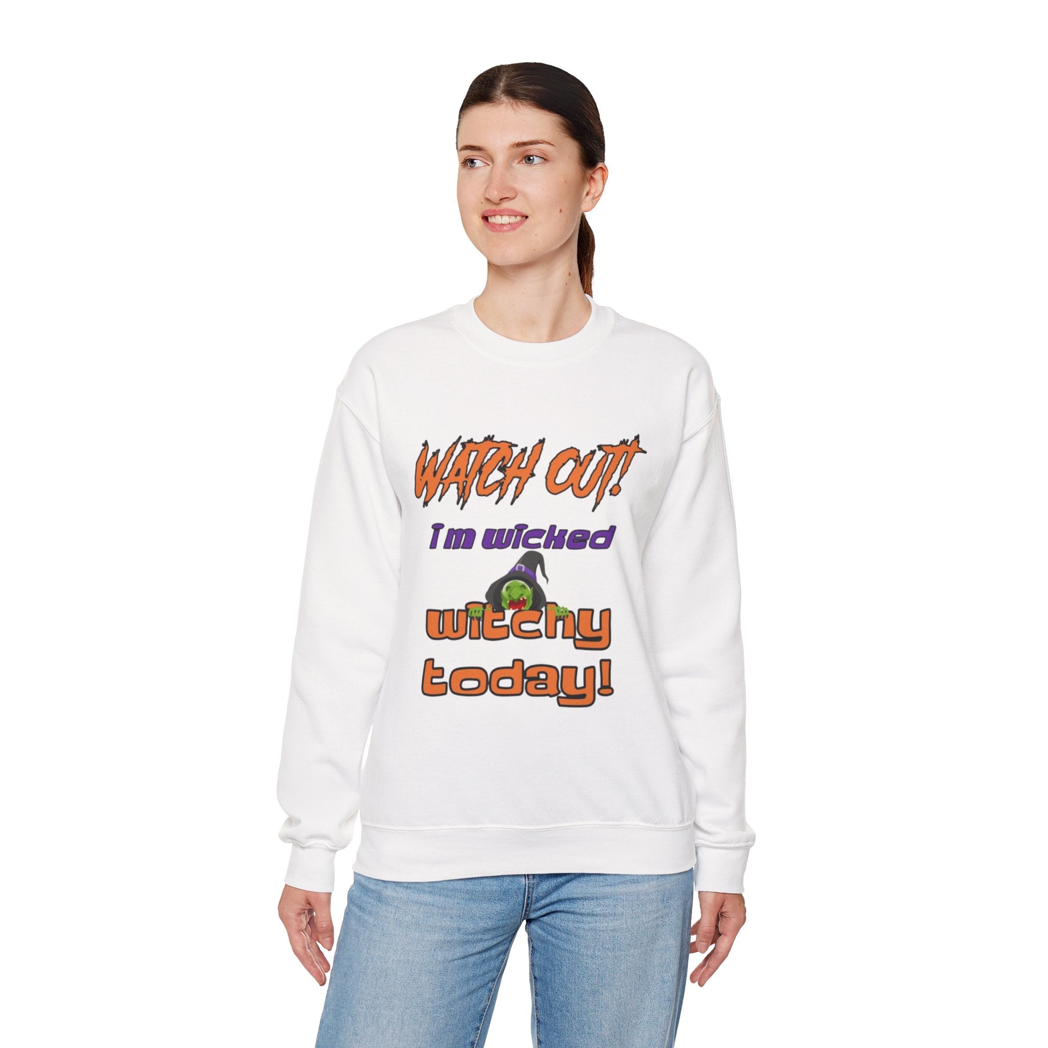 Wicked Witchy Unisex Heavy Blend™ Crewneck Sweatshirt