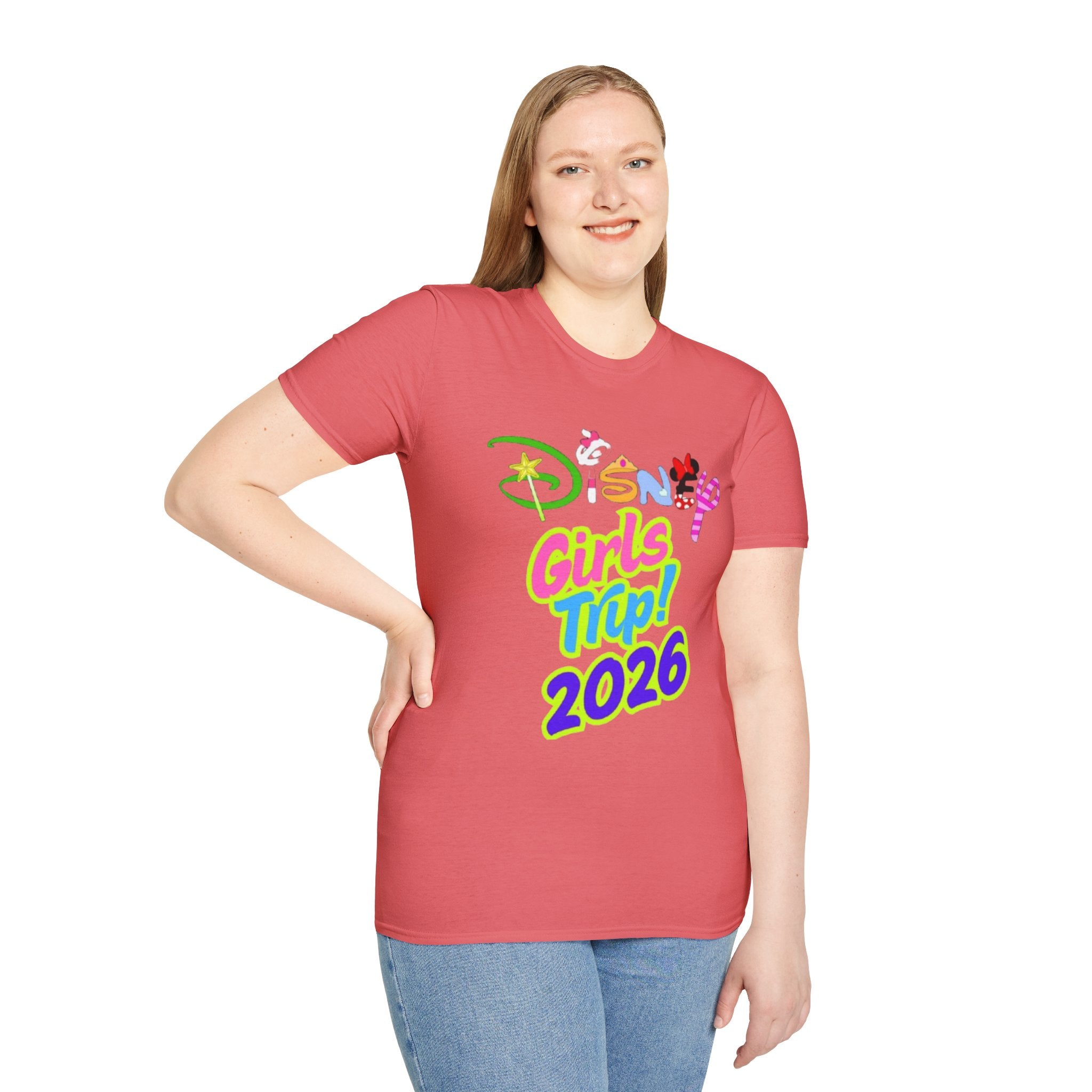 Disney Girls Trip 2026 Unisex Softstyle T-Shirt