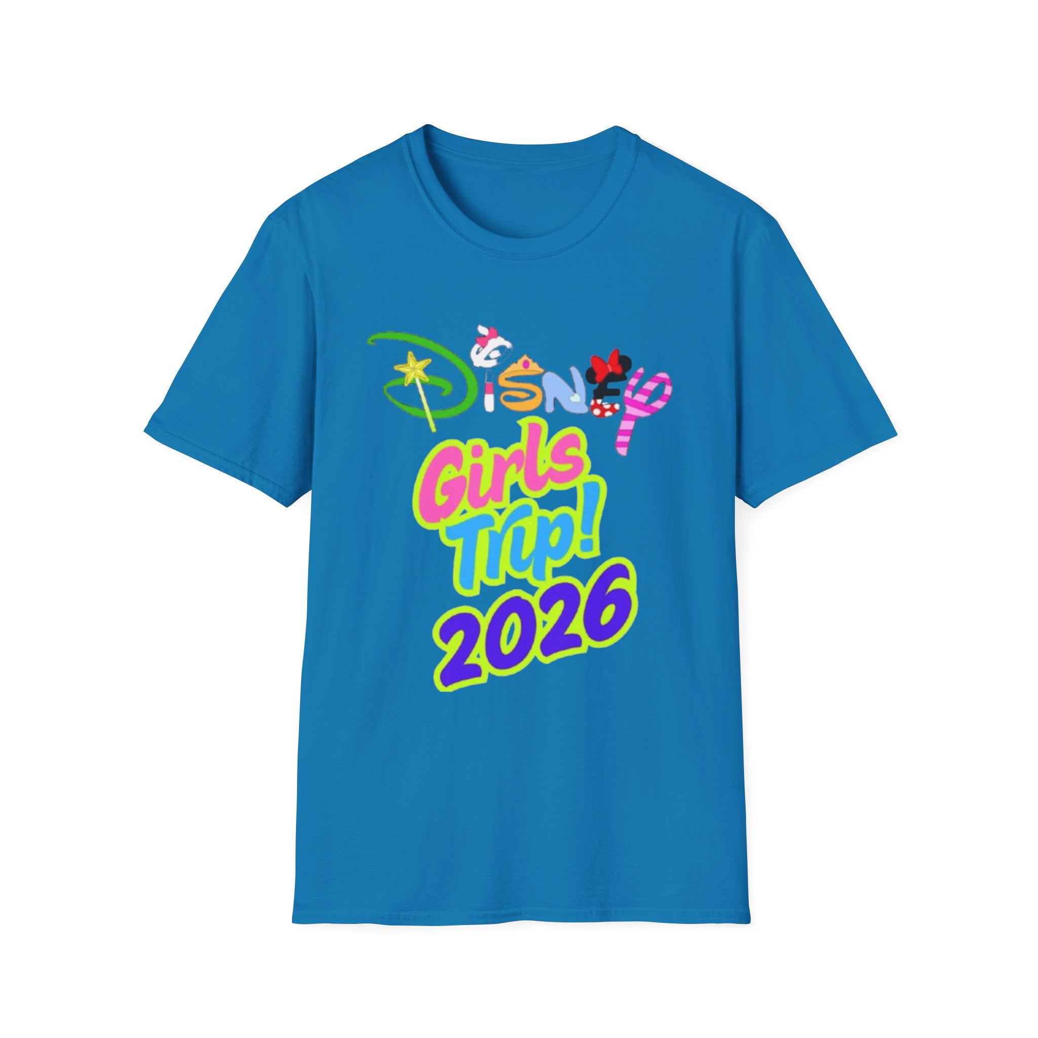 Disney Girls Trip 2026 Unisex Softstyle T-Shirt