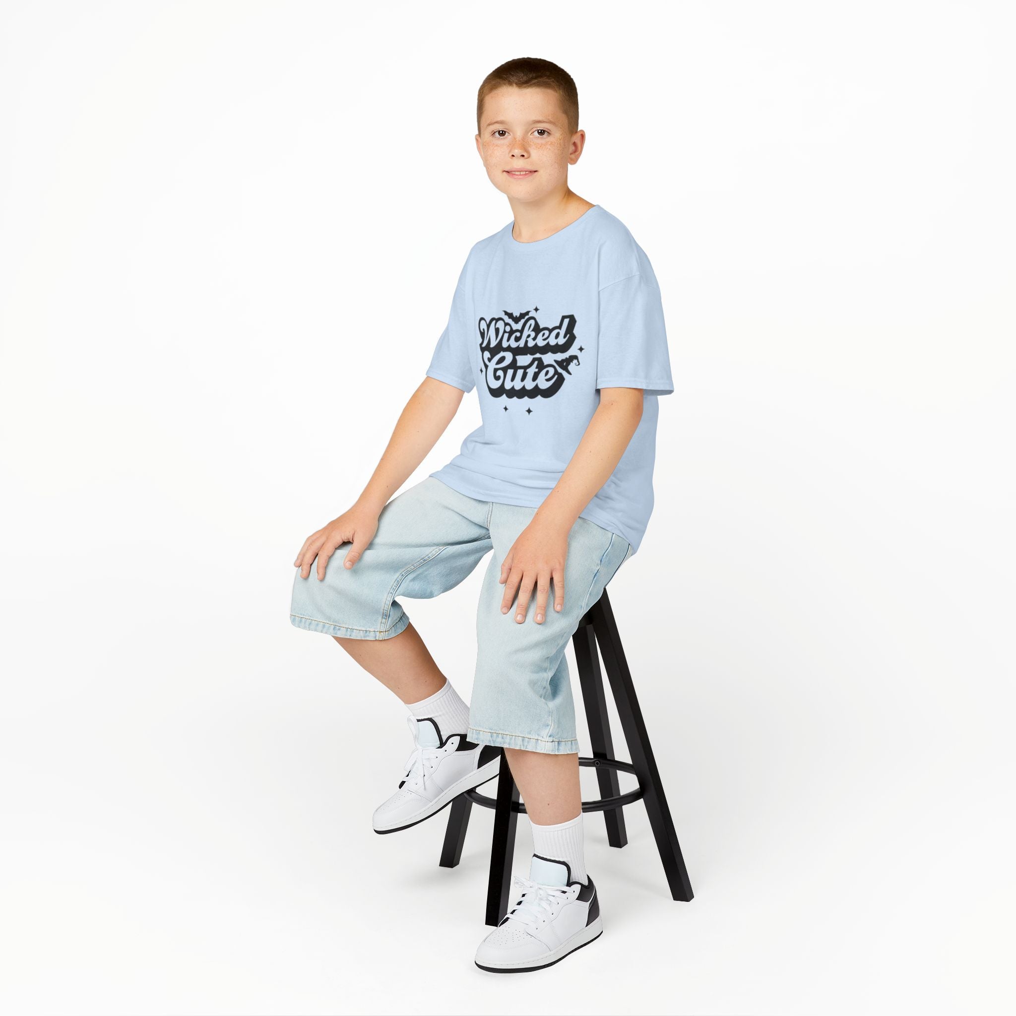 Wicked Cute Kid's Short Sleeve Cotton T-Shirt