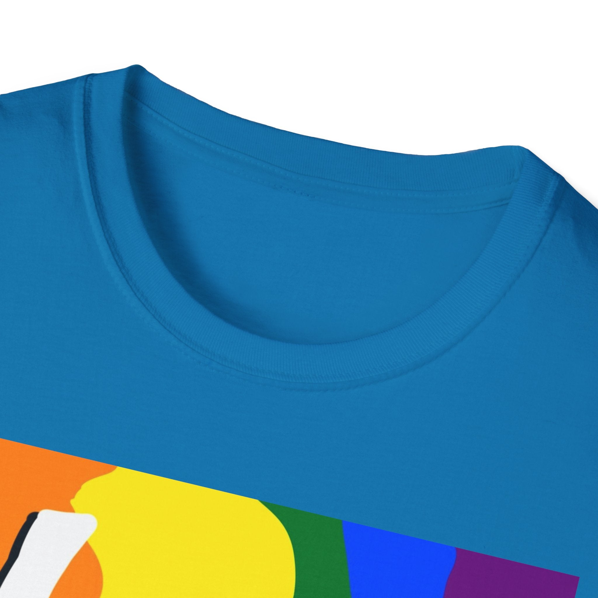 Colorful Pride Love is Love Unisex Softstyle T-Shirt