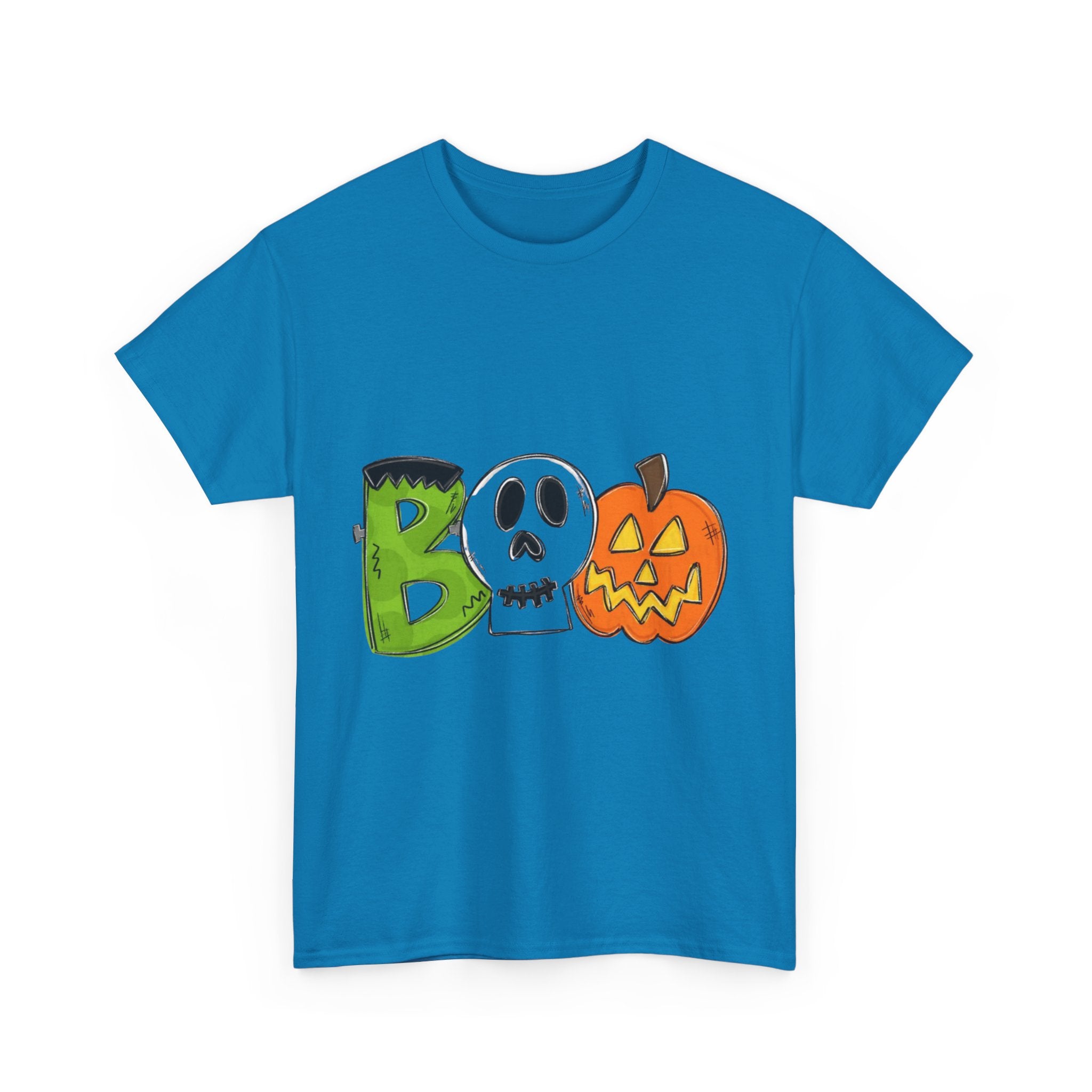 Halloween BOO Unisex Heavy Cotton T-Shirt