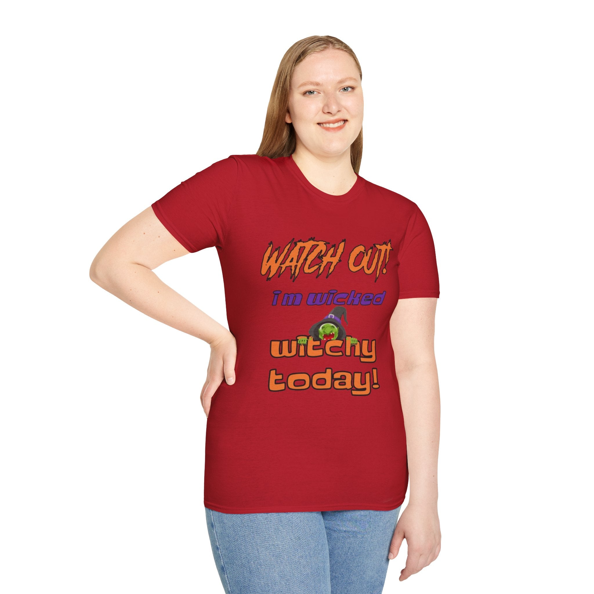 Watch Out I'm Wicked Witchy Today Unisex Softstyle T-Shirt