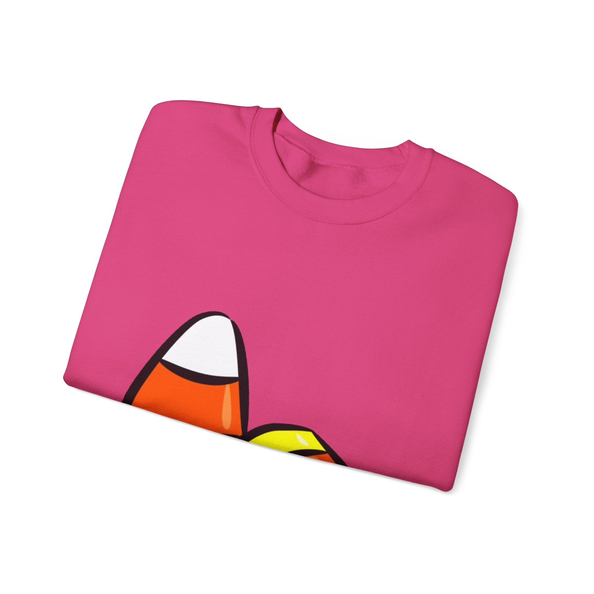 Halloween Candy Corn Unisex Heavy Blend™ Crewneck Sweatshirt