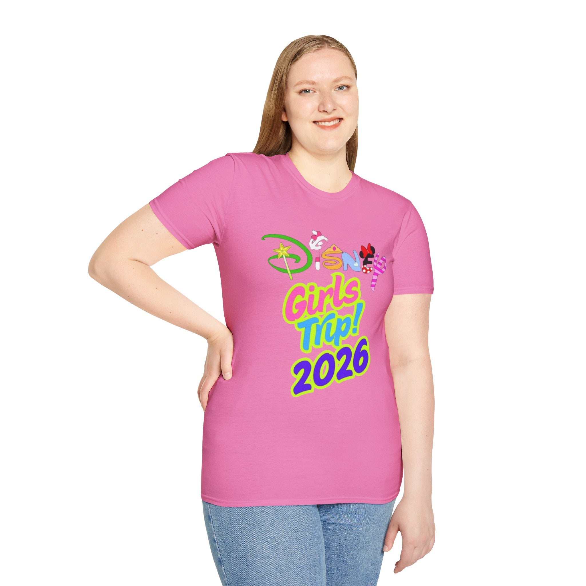 Disney Girls Trip 2026 Unisex Softstyle T-Shirt