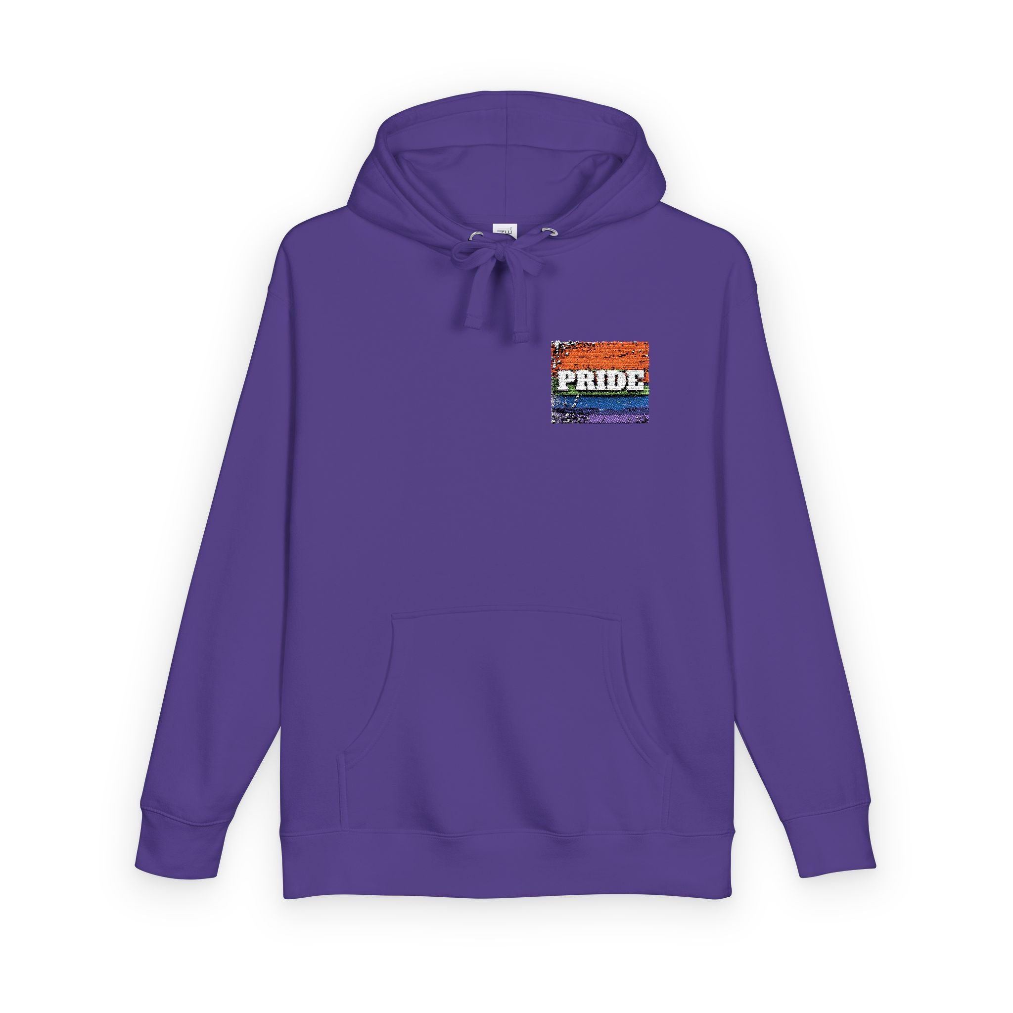 Pride Rainbow Unisex Fleece Hoodie