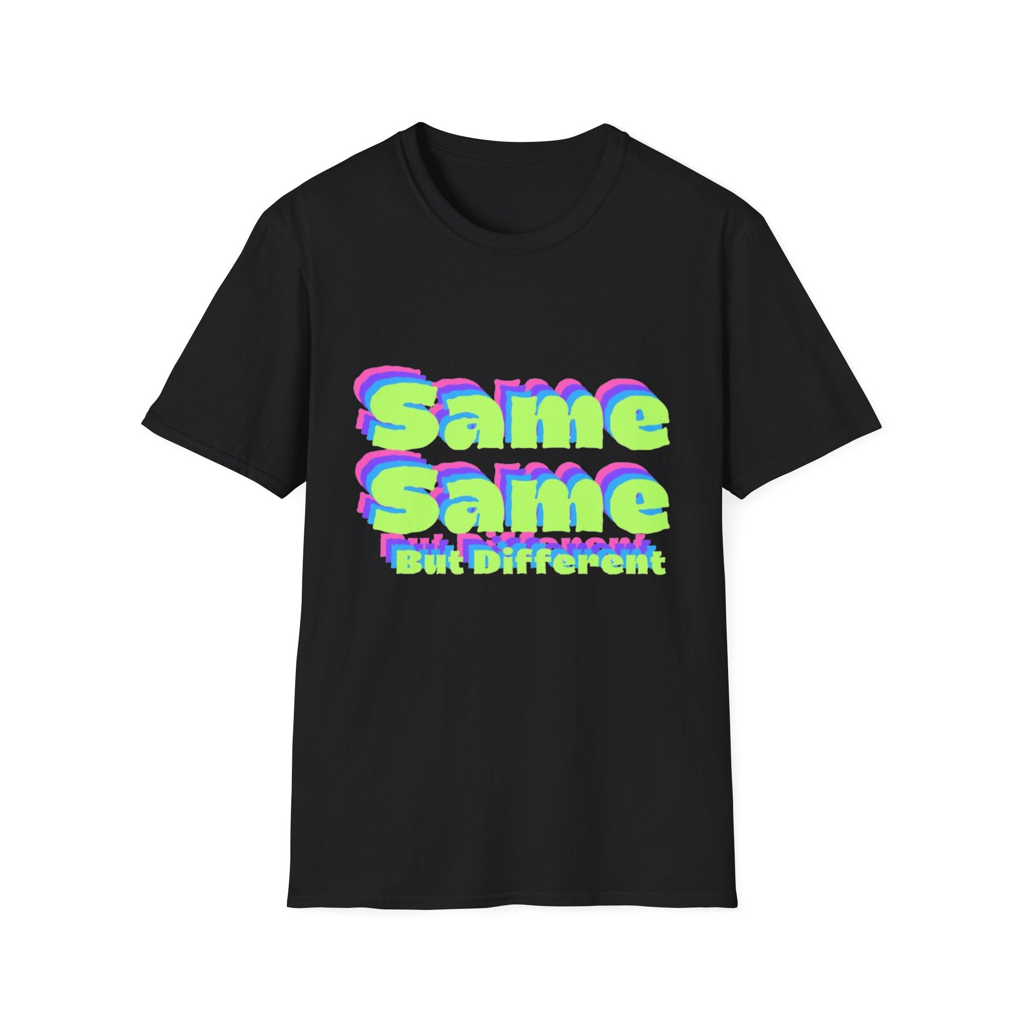 Same Same But Different, Unisex Softstyle T-Shirt