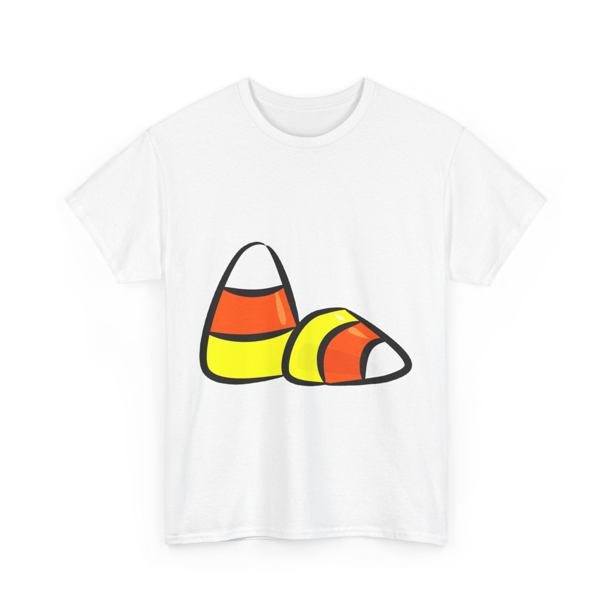 Halloween Candy Corn Unisex Heavy Cotton T-Shirt
