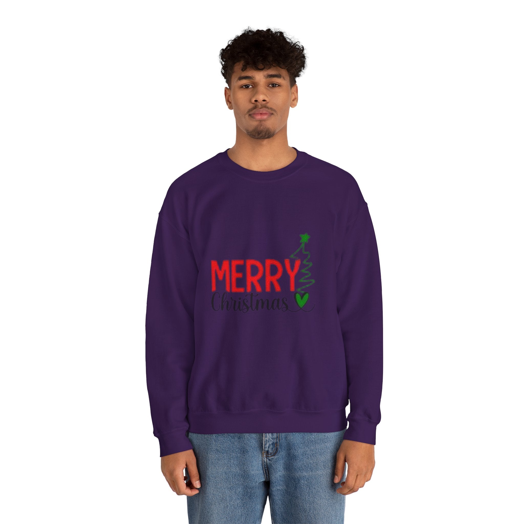 Merry Christmas Unisex Heavy Blend™ Crewneck Sweatshirt
