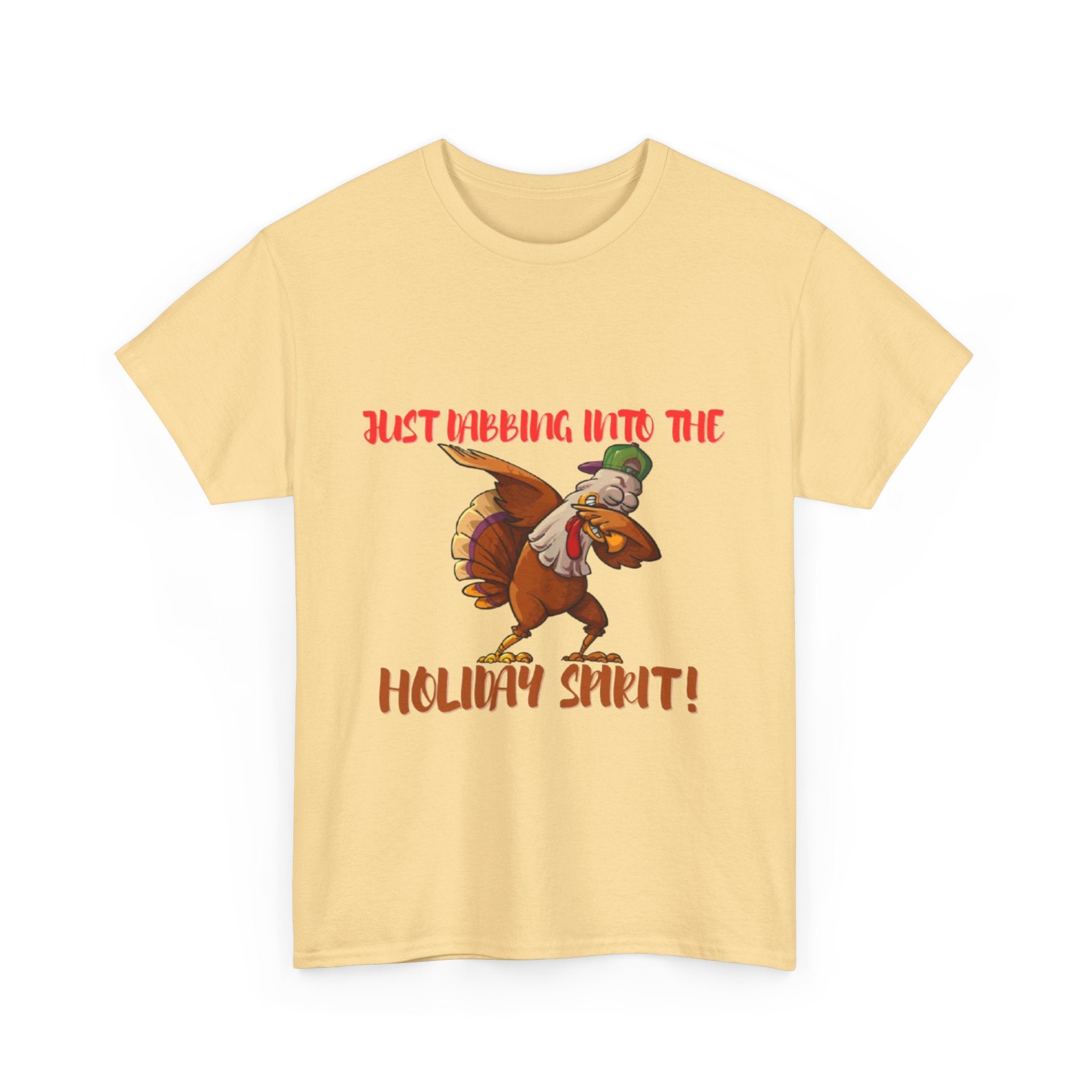 Just Dabbing Into The Holiday Spirit Unisex Heavy Cotton T-Shirt