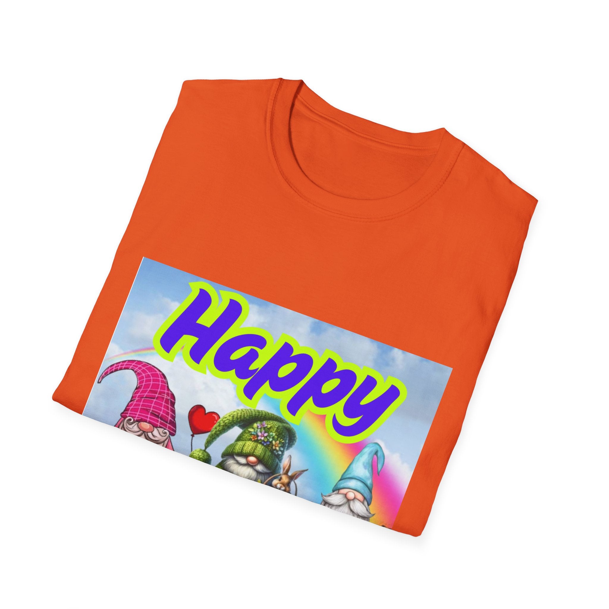 Happy Valenstpatster Unisex Softstyle T-Shirt