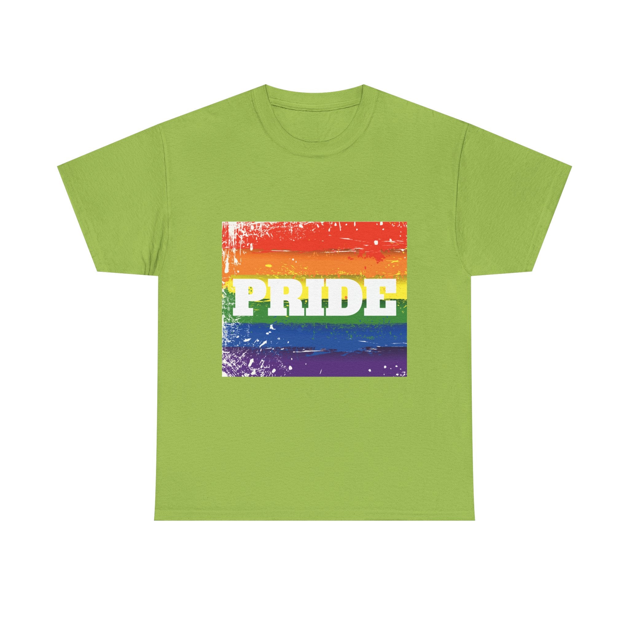 Pride Rainbow Unisex Heavy Cotton T-Shirt