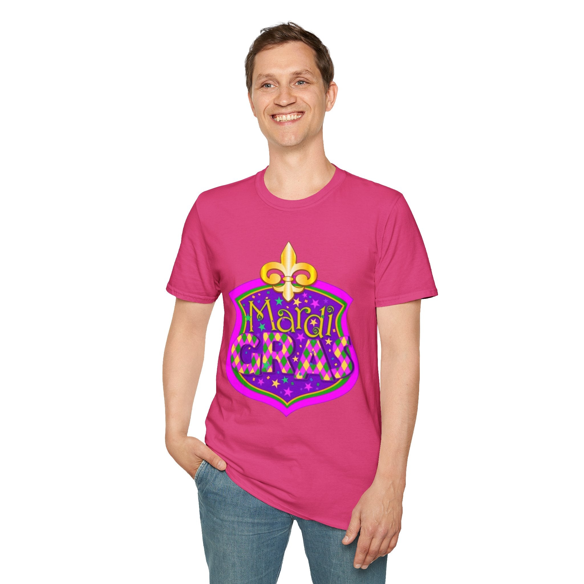 Mardi Gras Unisex Softstyle T-Shirt