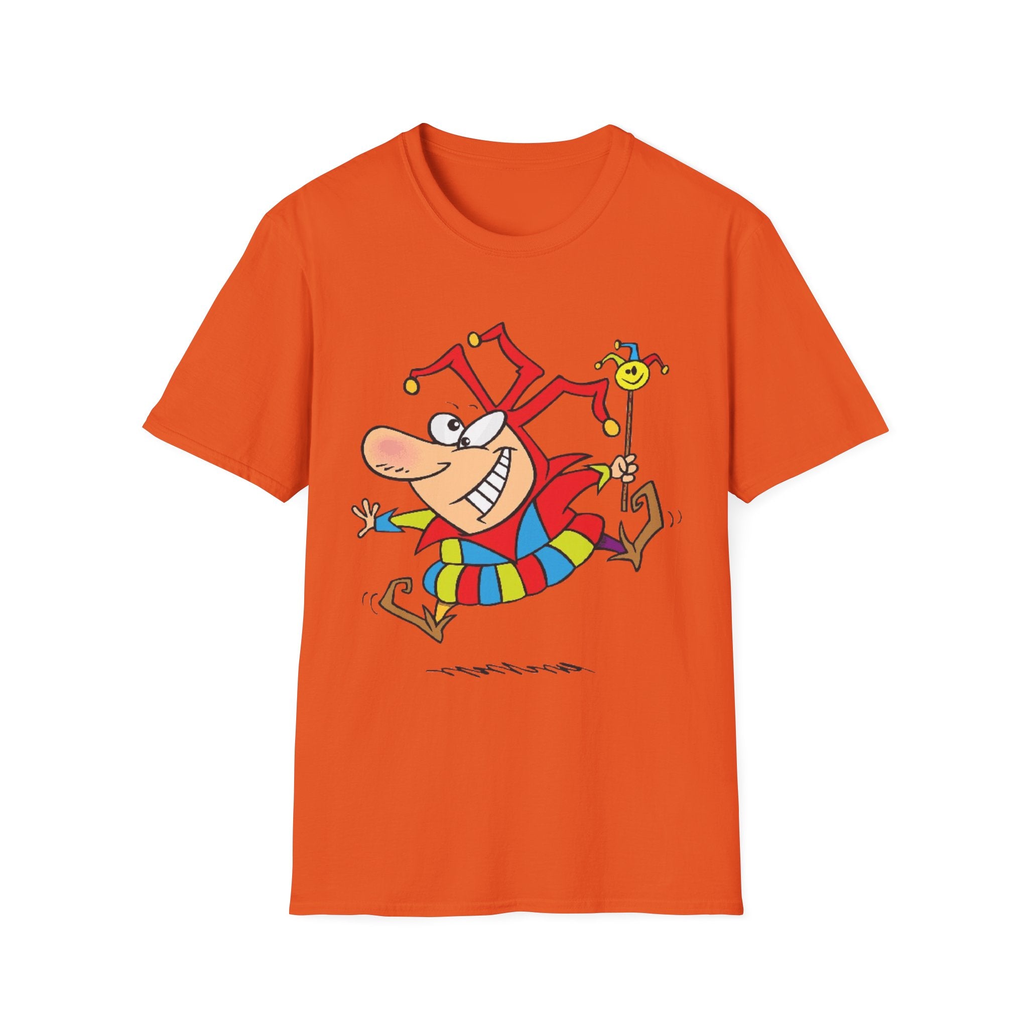 Funny Jester Unisex Softstyle T-Shirt