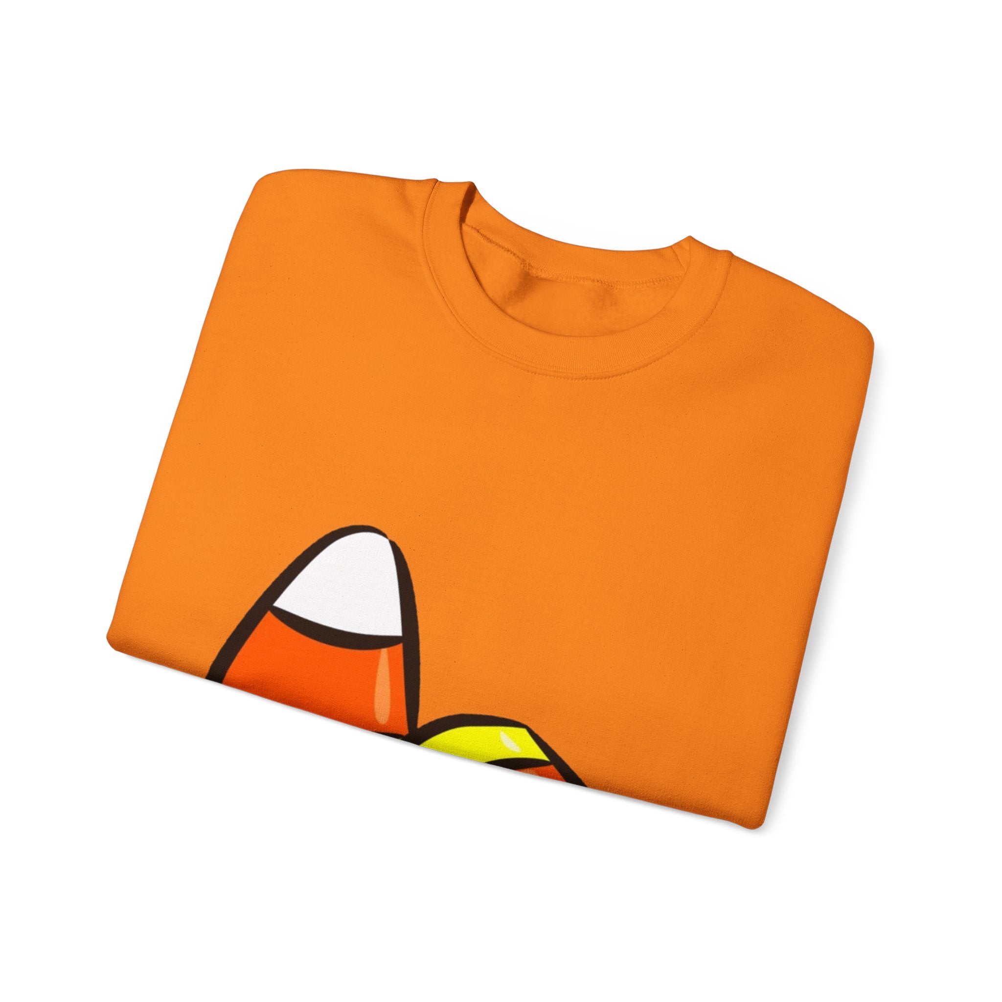Halloween Candy Corn Unisex Heavy Blend™ Crewneck Sweatshirt