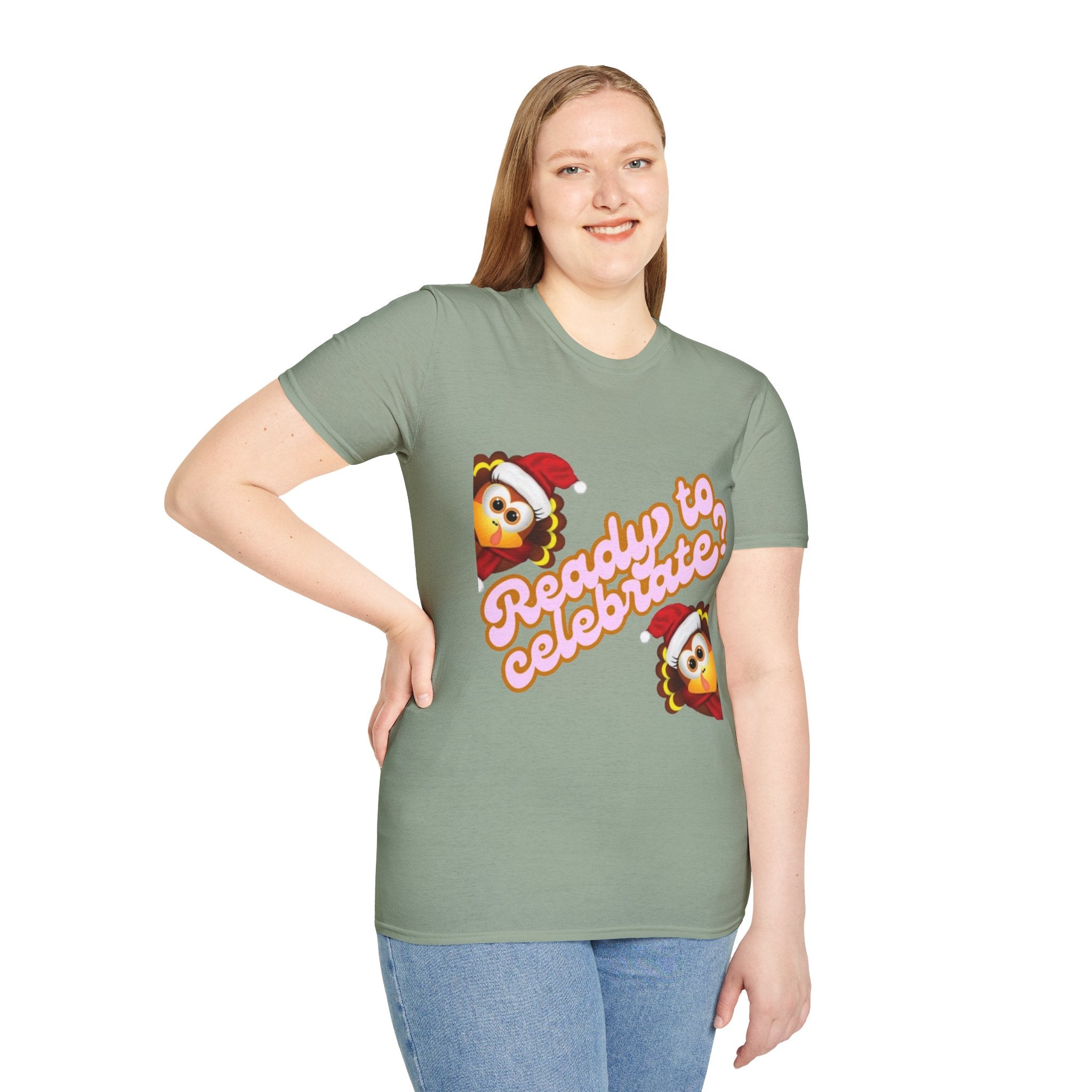 Ready to Celebrate? Unisex Softstyle T-Shirt