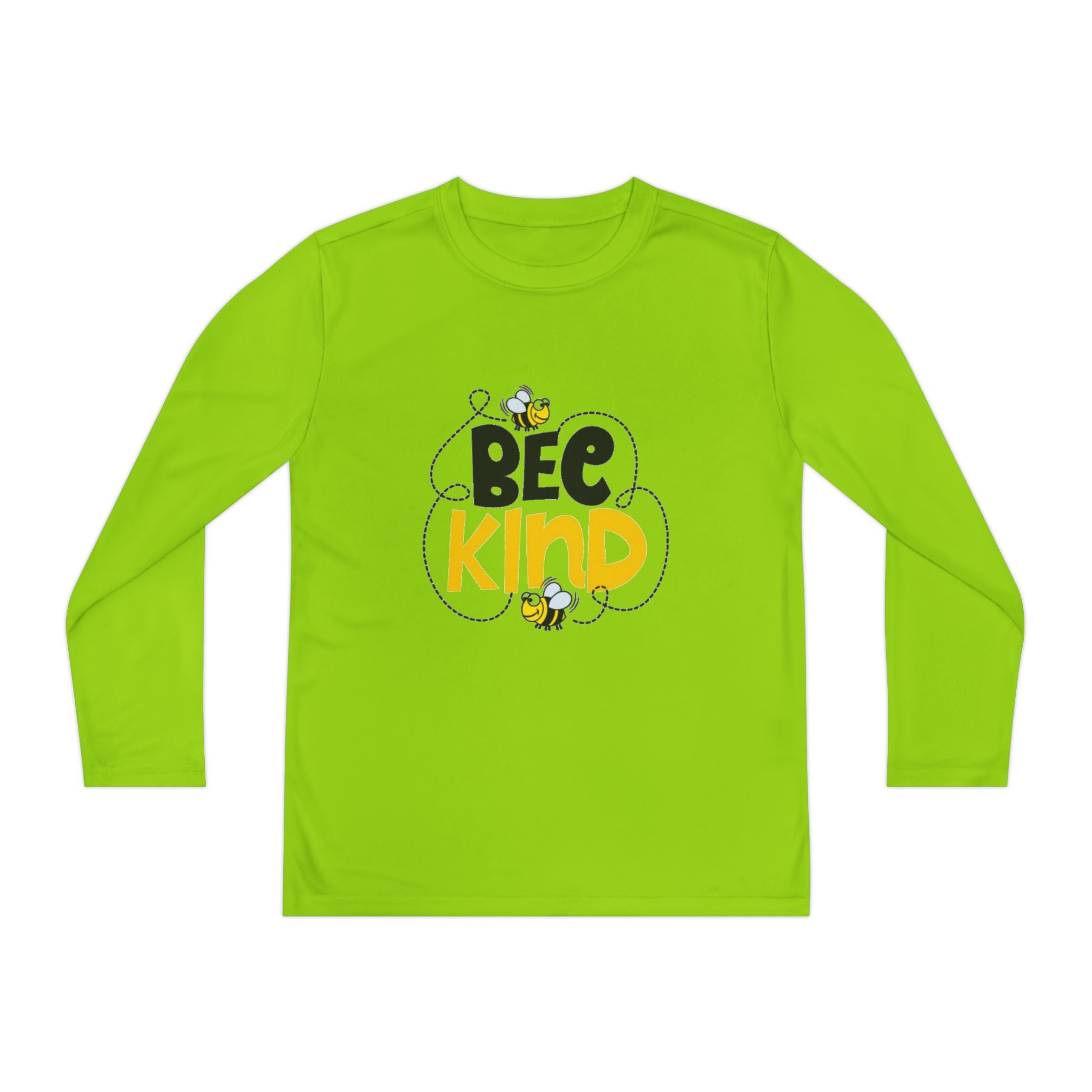 Bee Kind Youth Long Sleeve Competitor T-Shirt