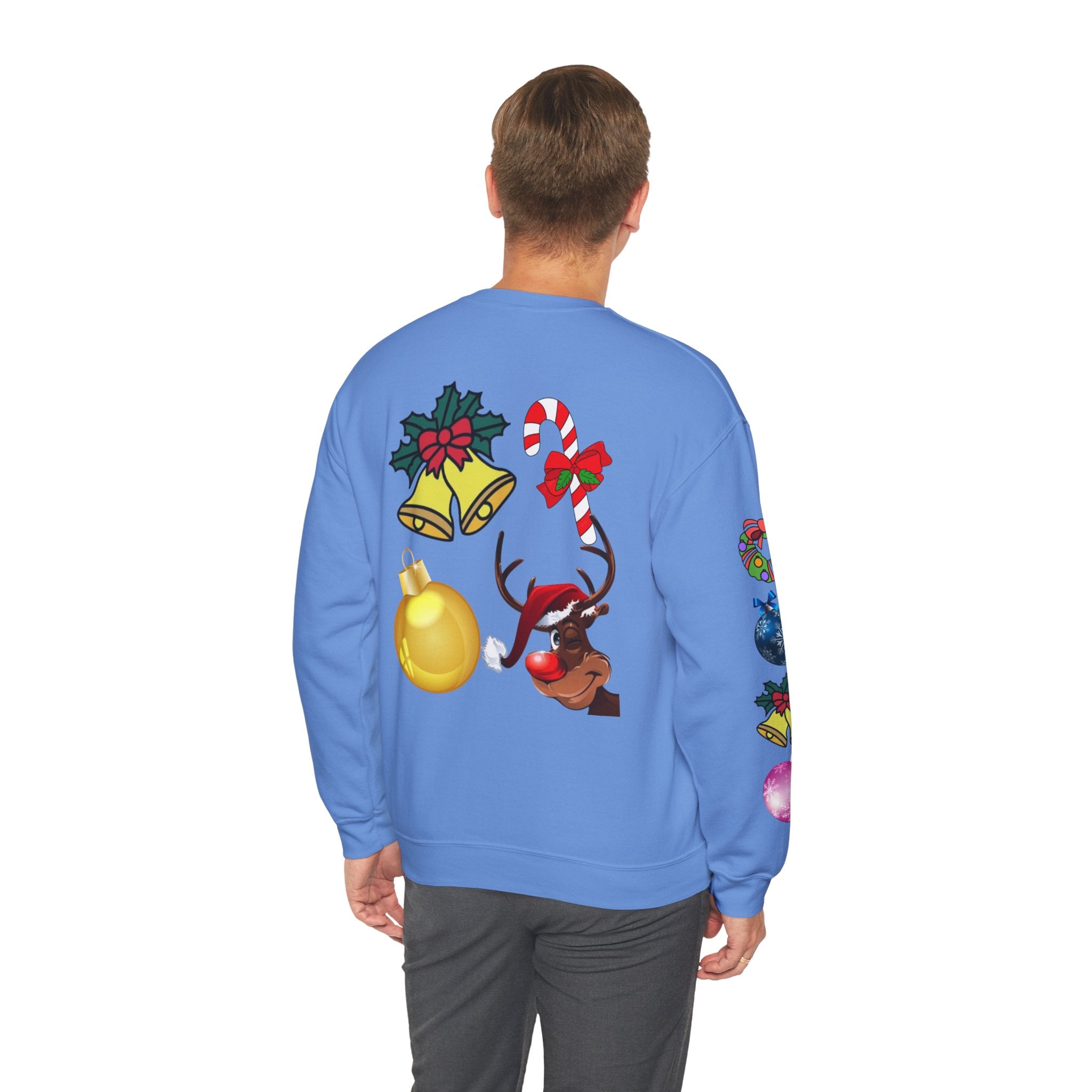 Festive Not-So-Ugly Christmas Unisex Heavy Blend™ Crewneck Sweatshirt