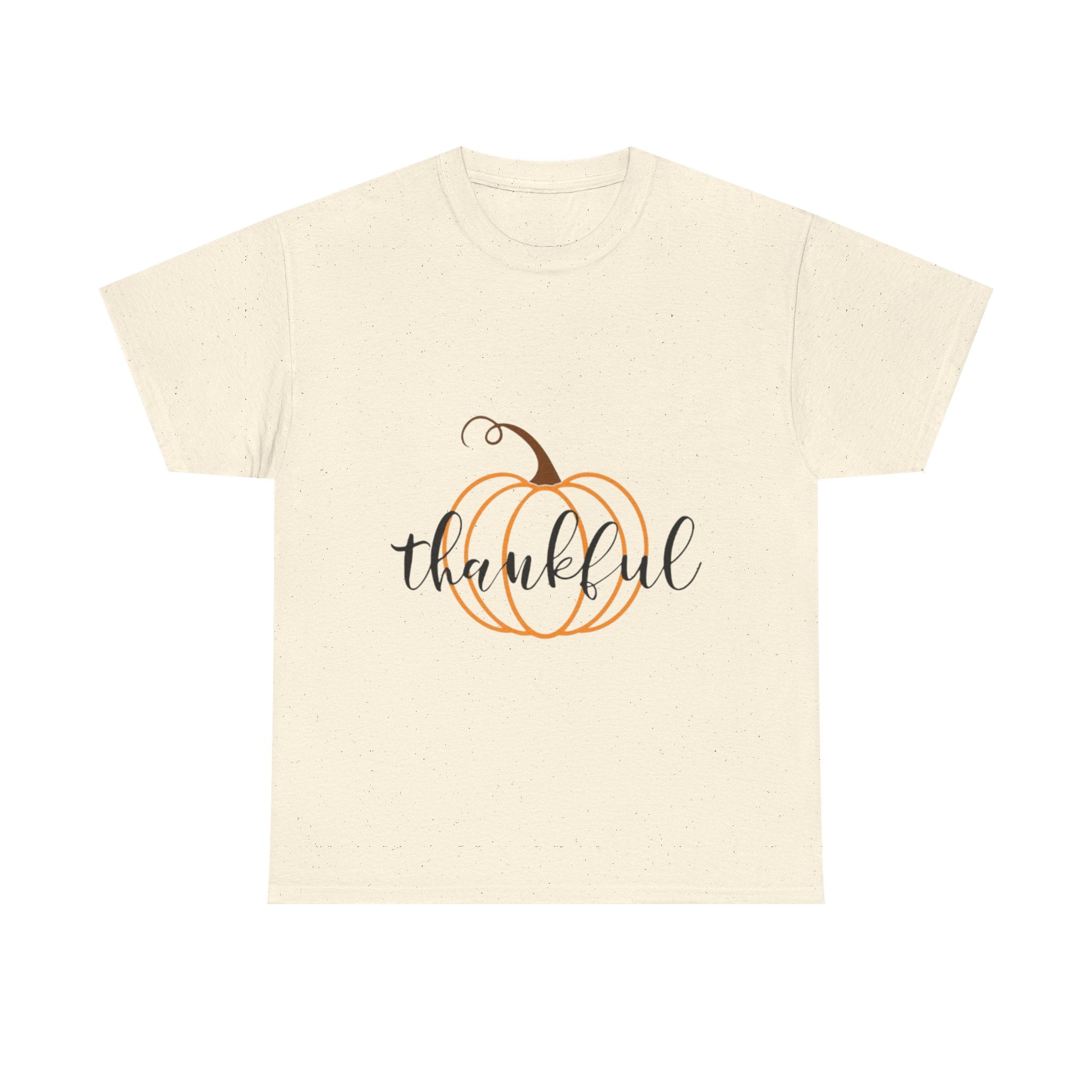 Thankful Pumpkin Unisex Heavy Cotton T-Shirt
