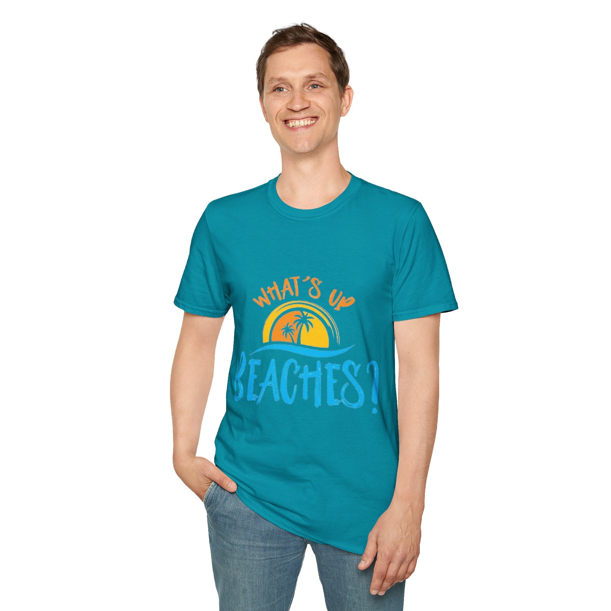 What's Up Beaches? Unisex Softstyle T-Shirt