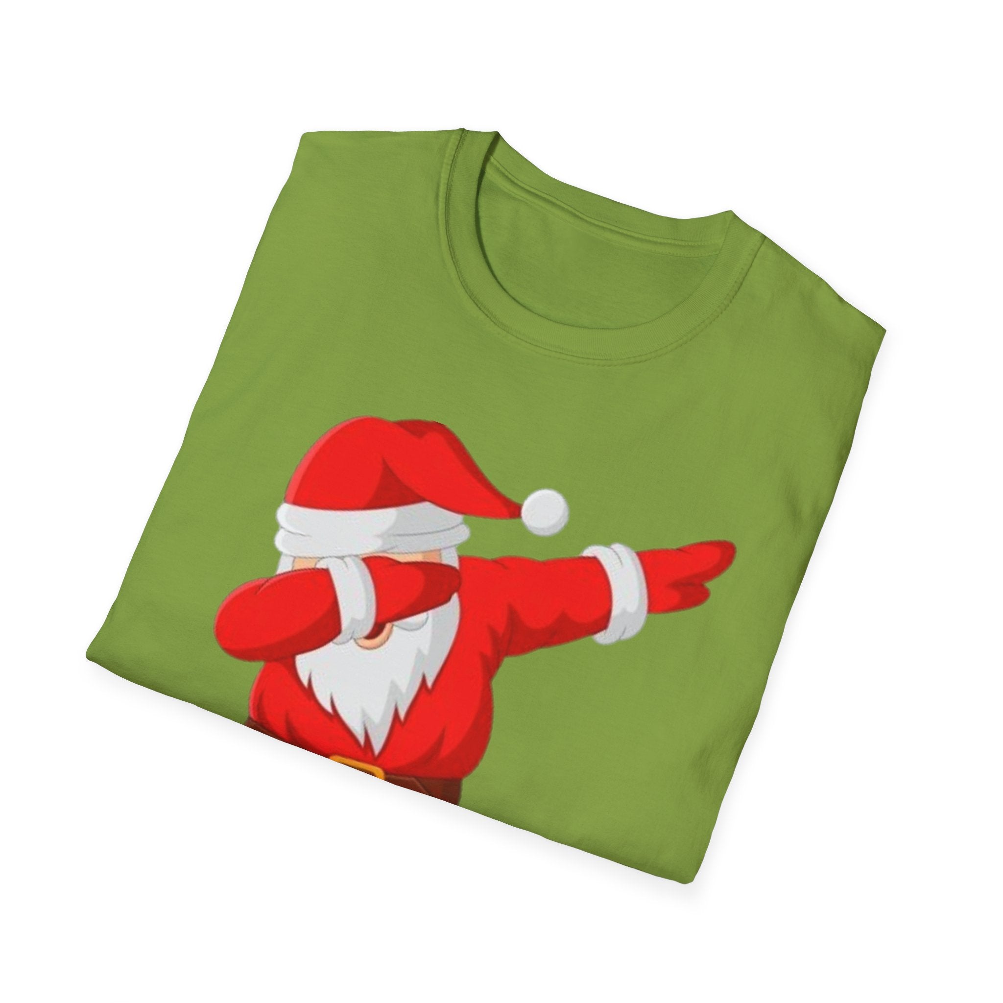 Dabbing Santa Unisex Softstyle T-Shirt