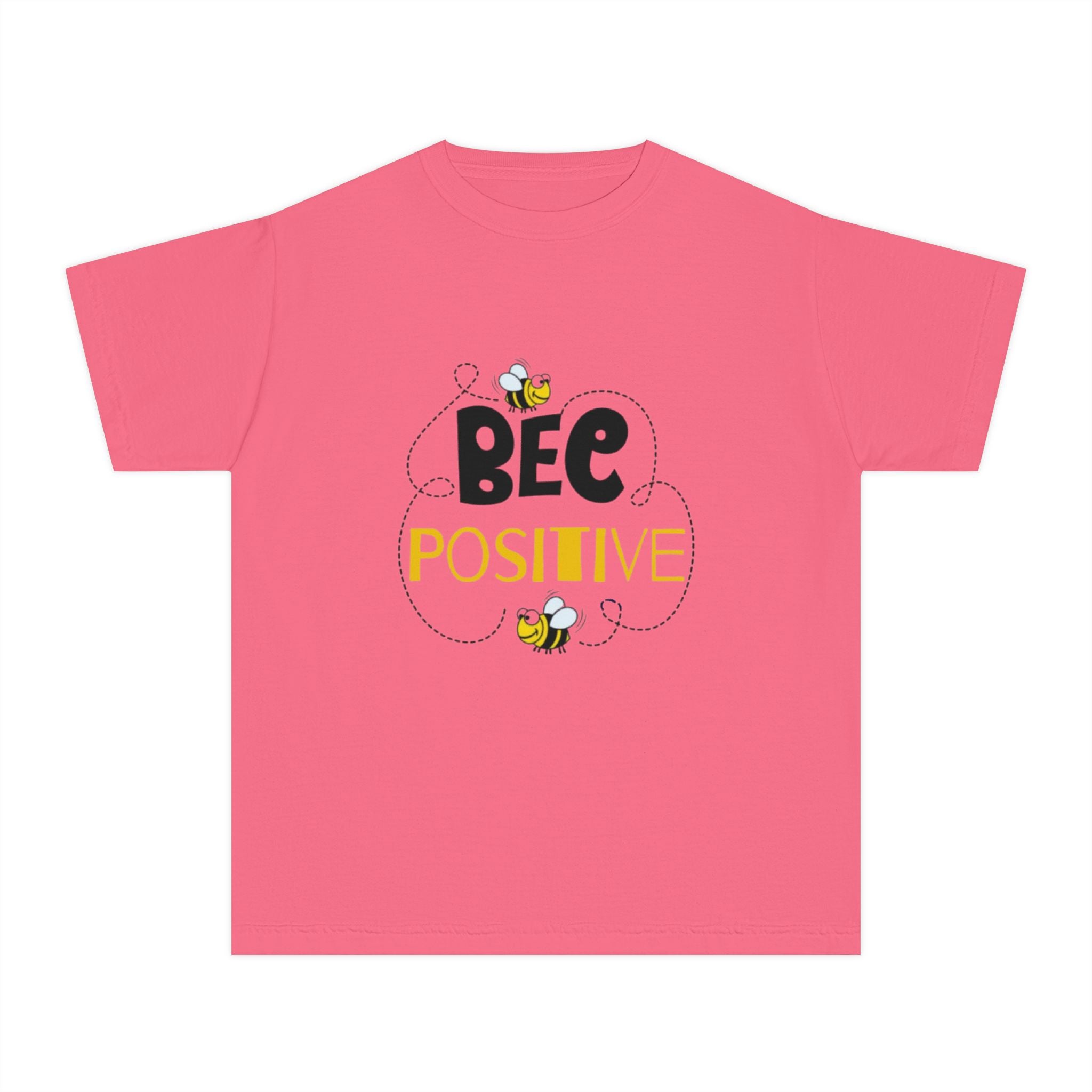 Bee Positive Youth Short Sleeve Midweight T-Shirt