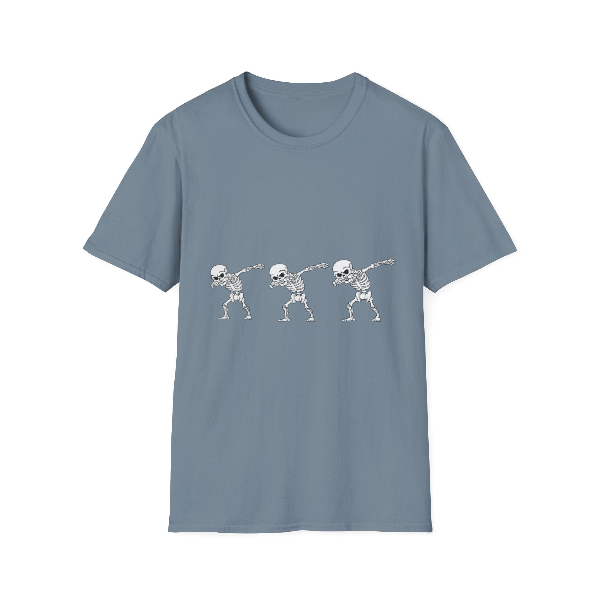 Dabbing Skeleton Dance Unisex Softstyle T-Shirt