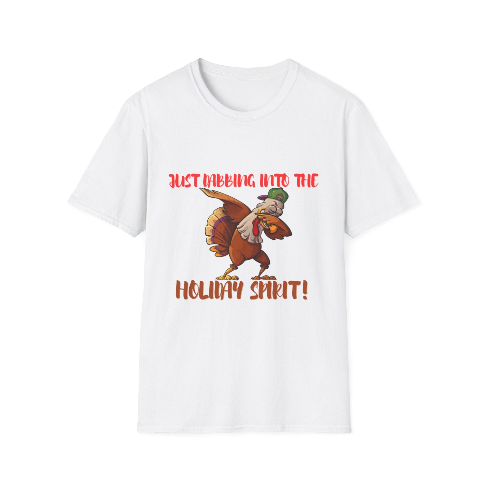 Just Dabbing Into The Holiday Spirit! Unisex Softstyle T-Shirt