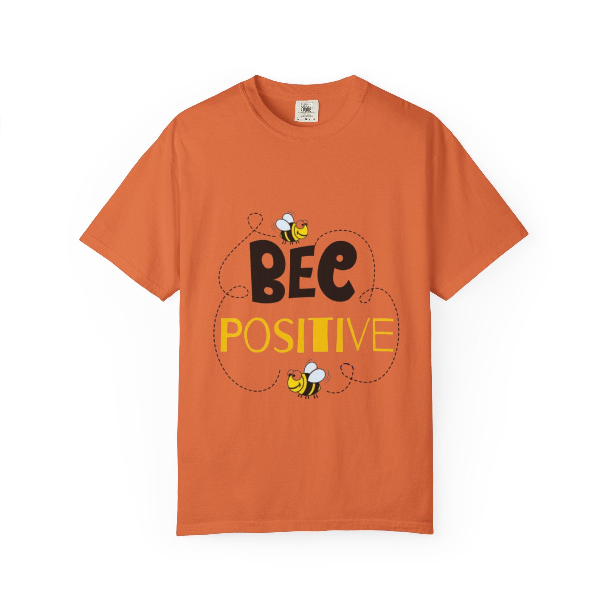Bee Positive Unisex Garment-Dyed T-Shirt