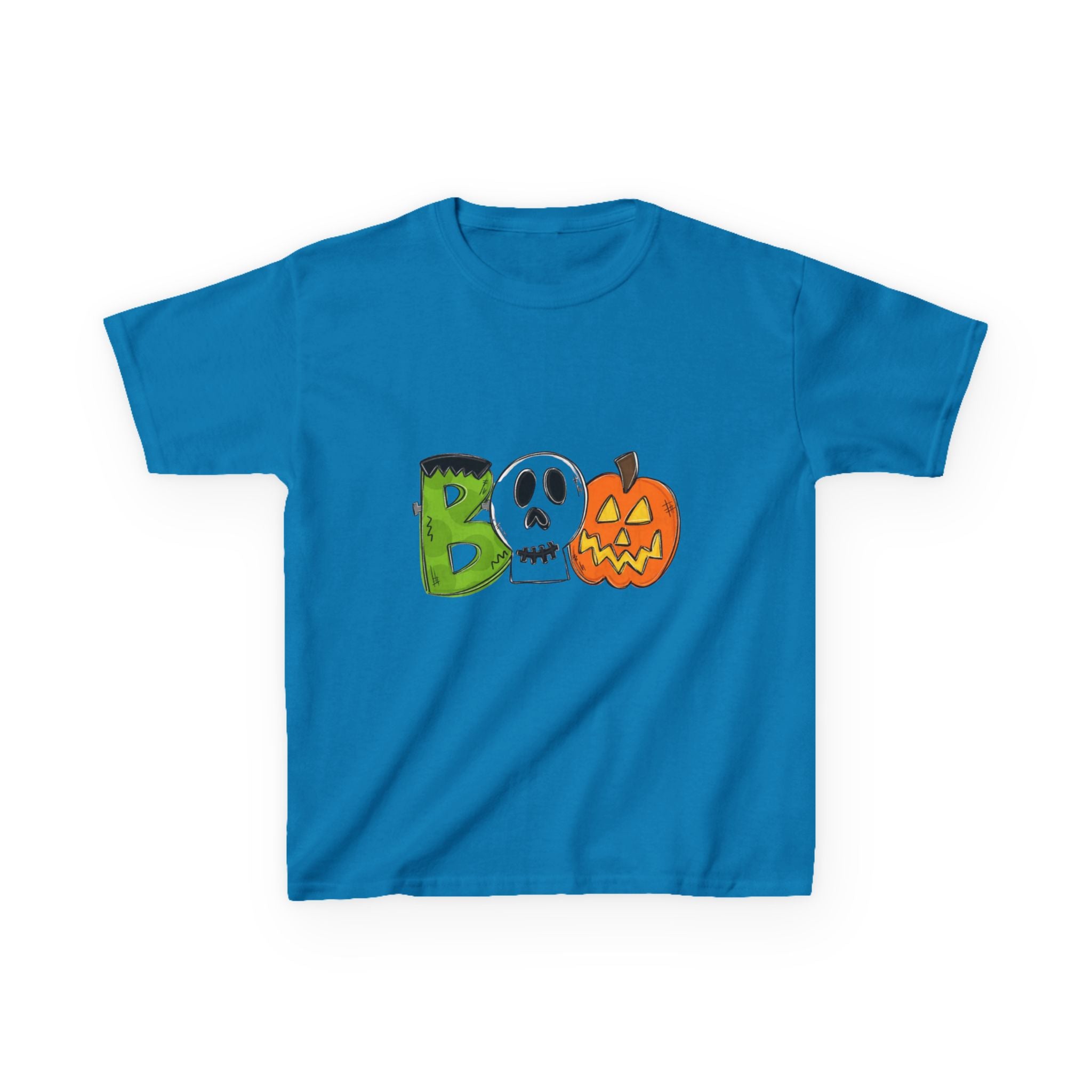 Halloween BOO Kids Short Sleeve T-Shirt