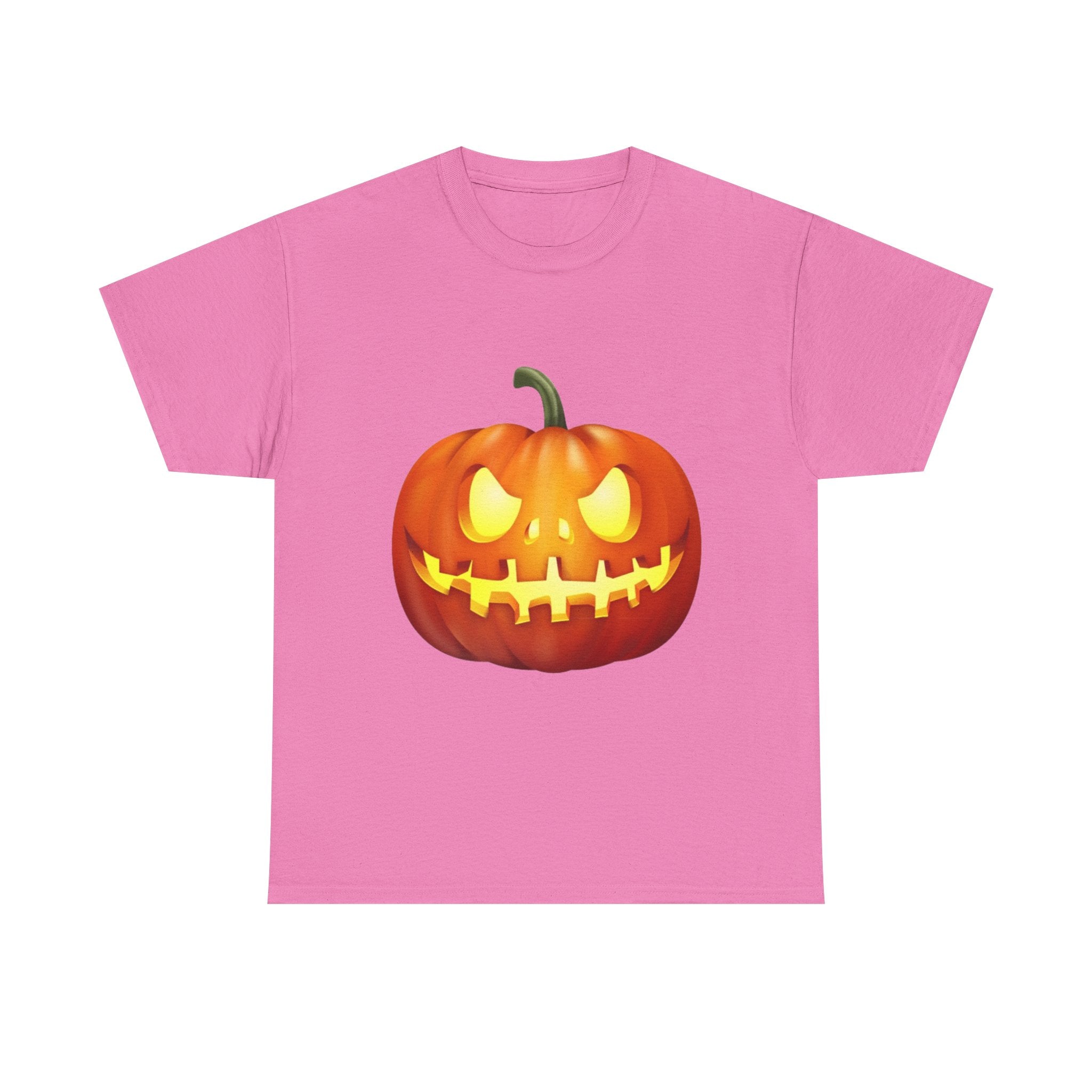 Halloween Pumpkin Unisex Heavy Cotton T-Shirt